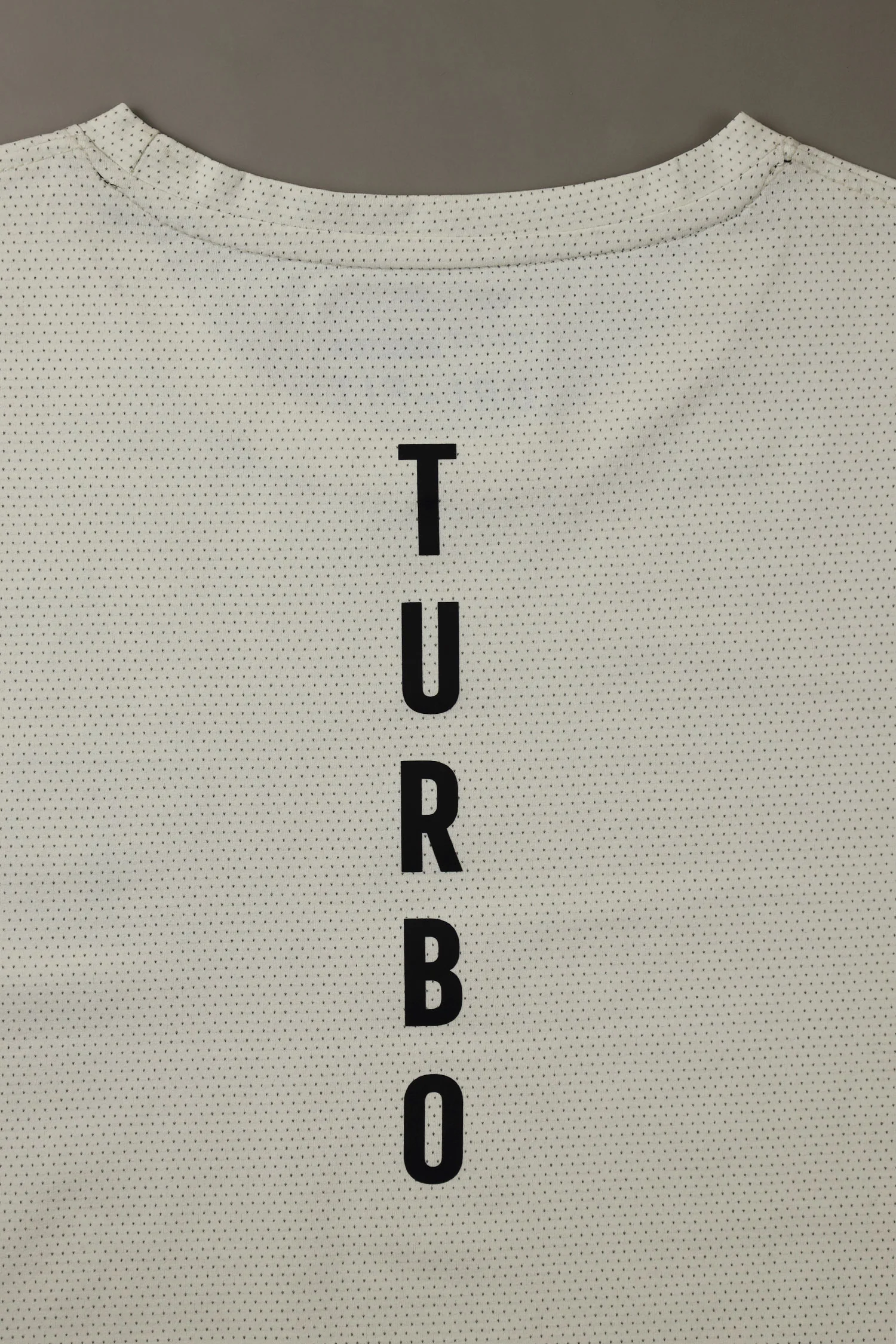 Turbo 'Aero-Flow' Perforated Running Dry-Fit Tee In Beige - Image 3