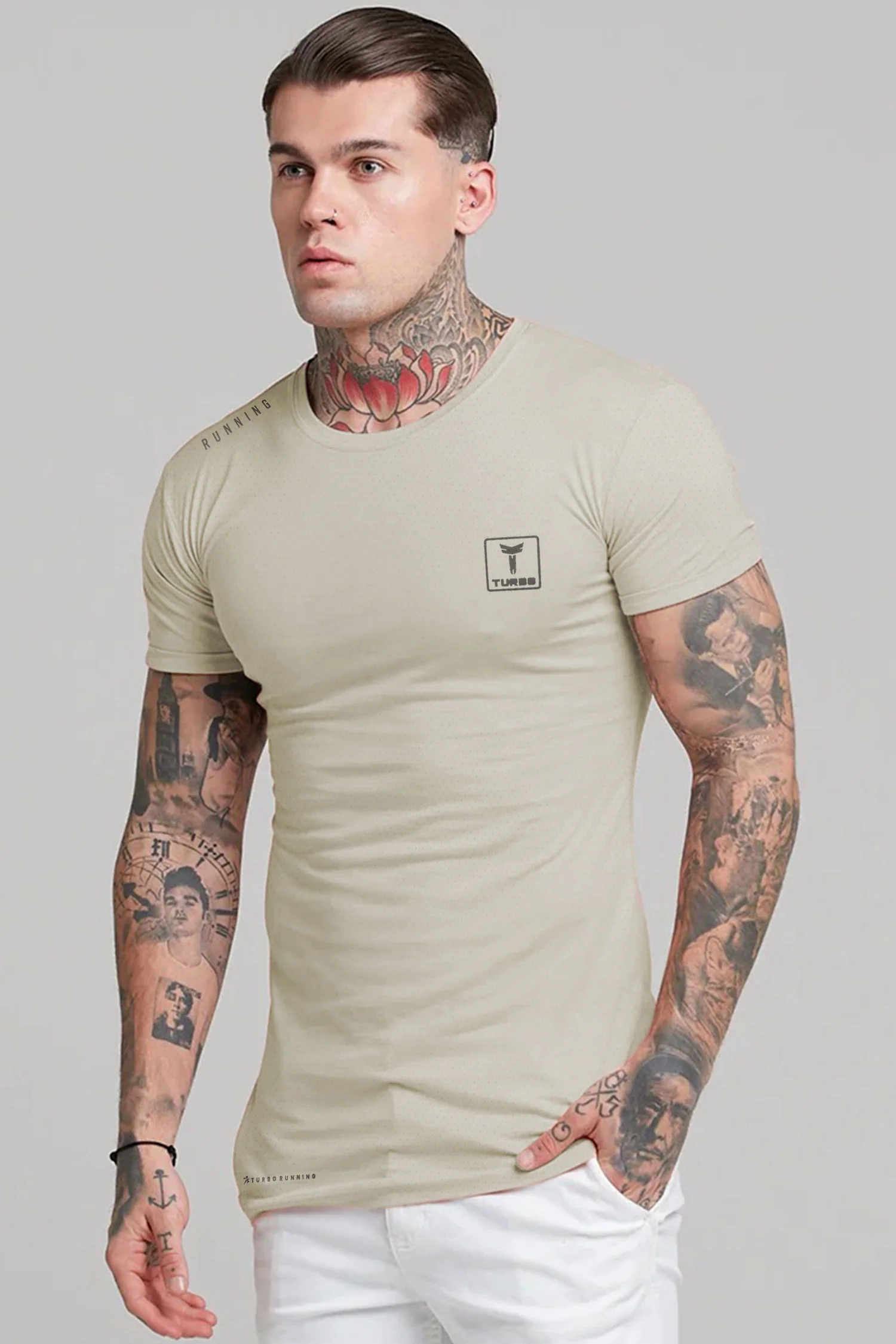 Turbo 'Aero-Flow' Perforated Running Dry-Fit Tee - Image 21