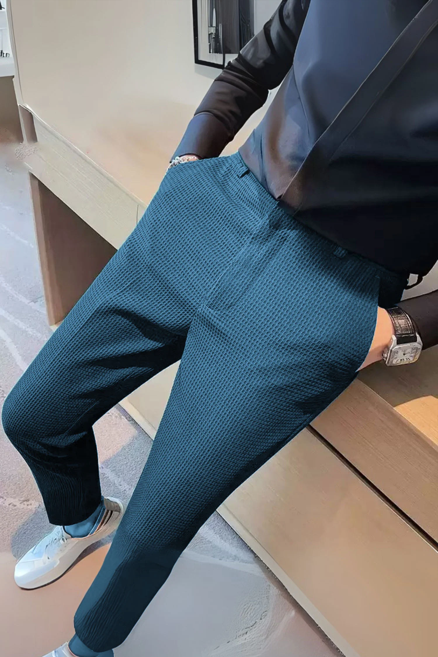 Turbo 'Apex' Elite Series Slimfit Waffle Pant - Image 3
