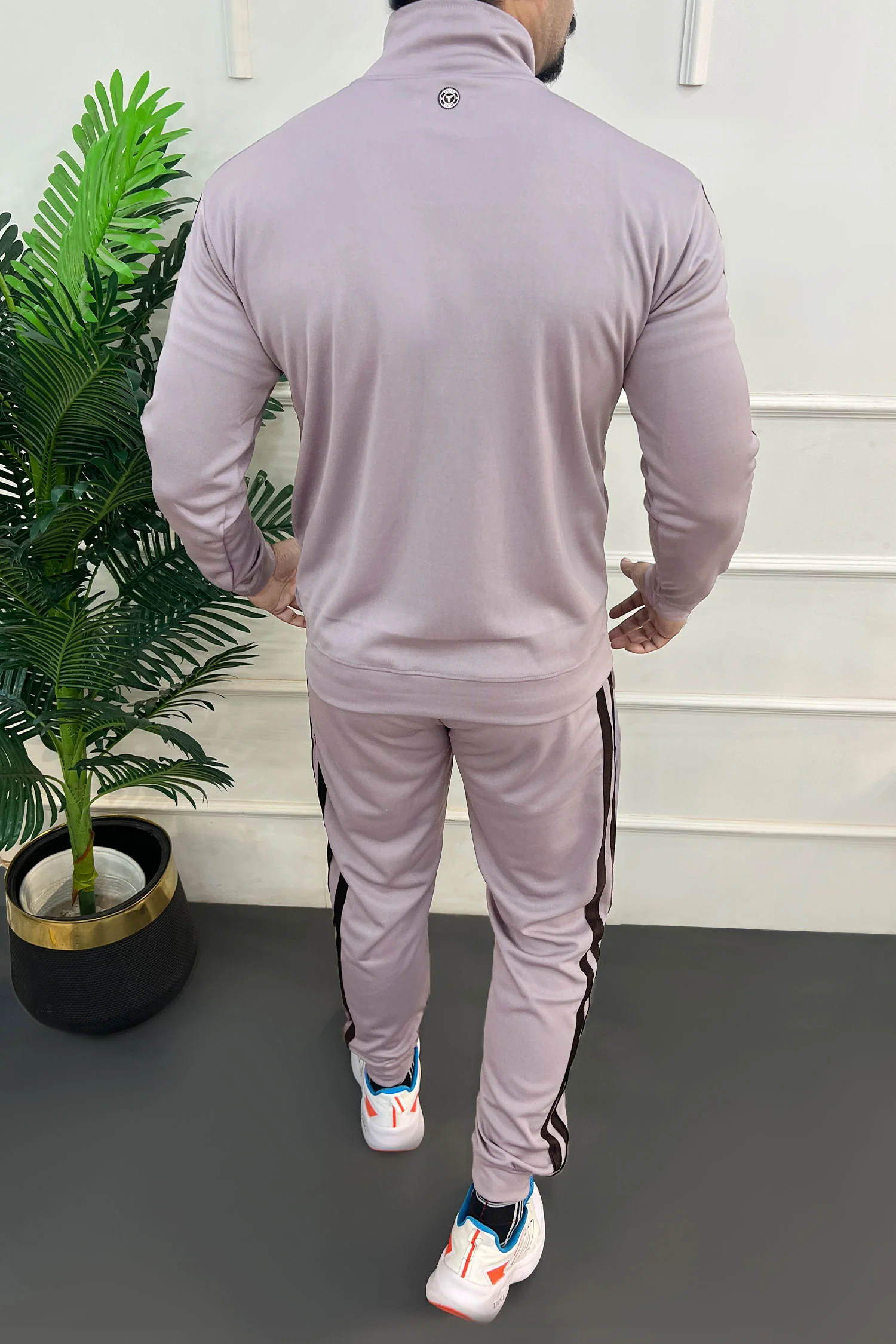 Turbo Athletic Runner Panelled Zipper Tracksuit - Image 12