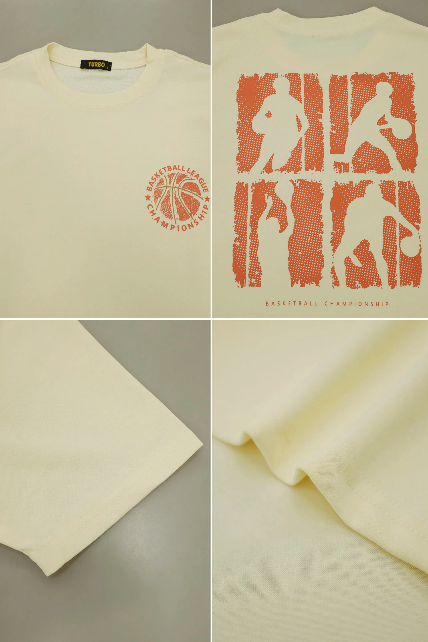 Turbo "Basketball League" Graphic Tee - Image 2