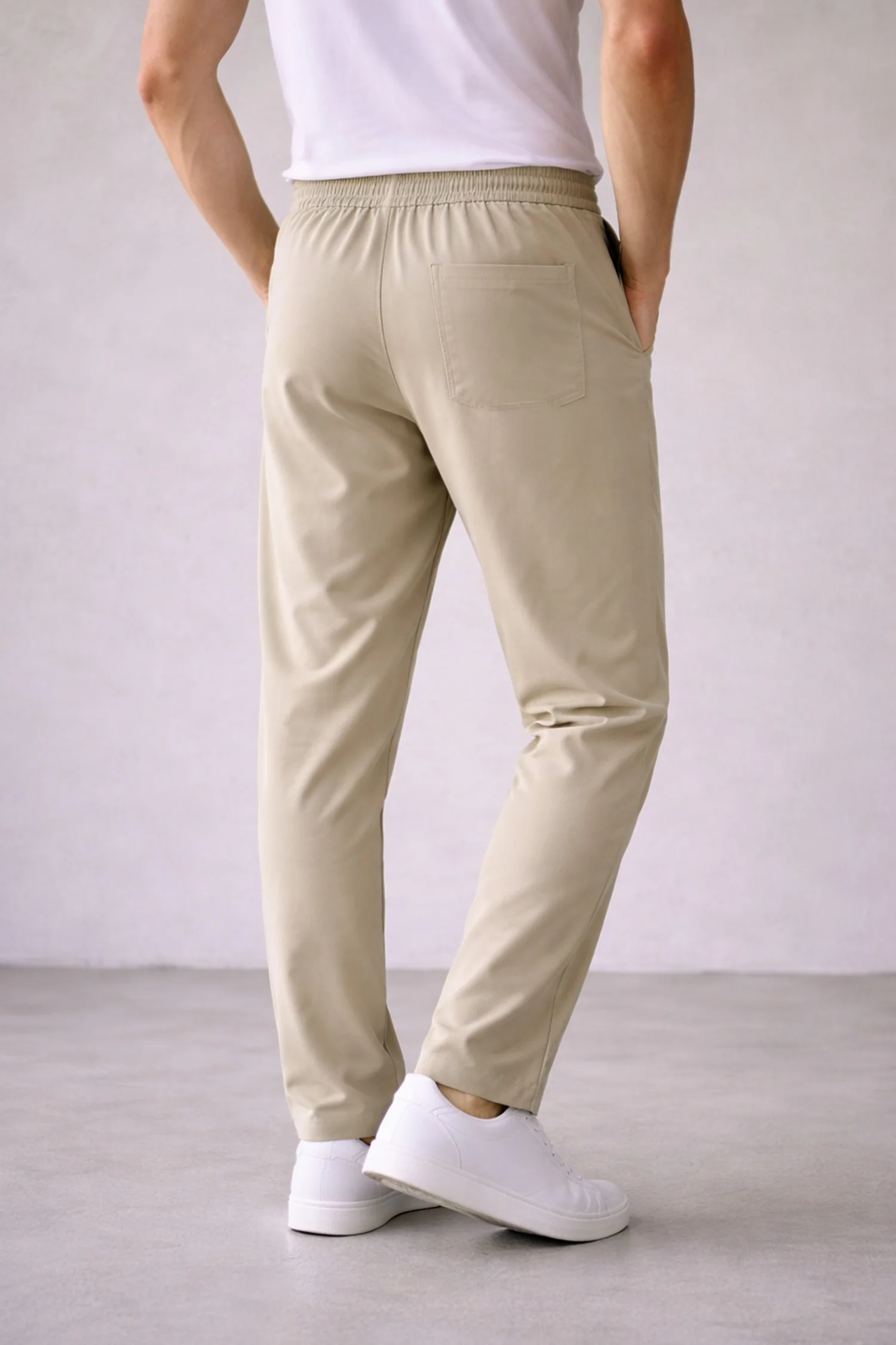 Turbo Belt Style Elastic Waist Trouser - Image 5