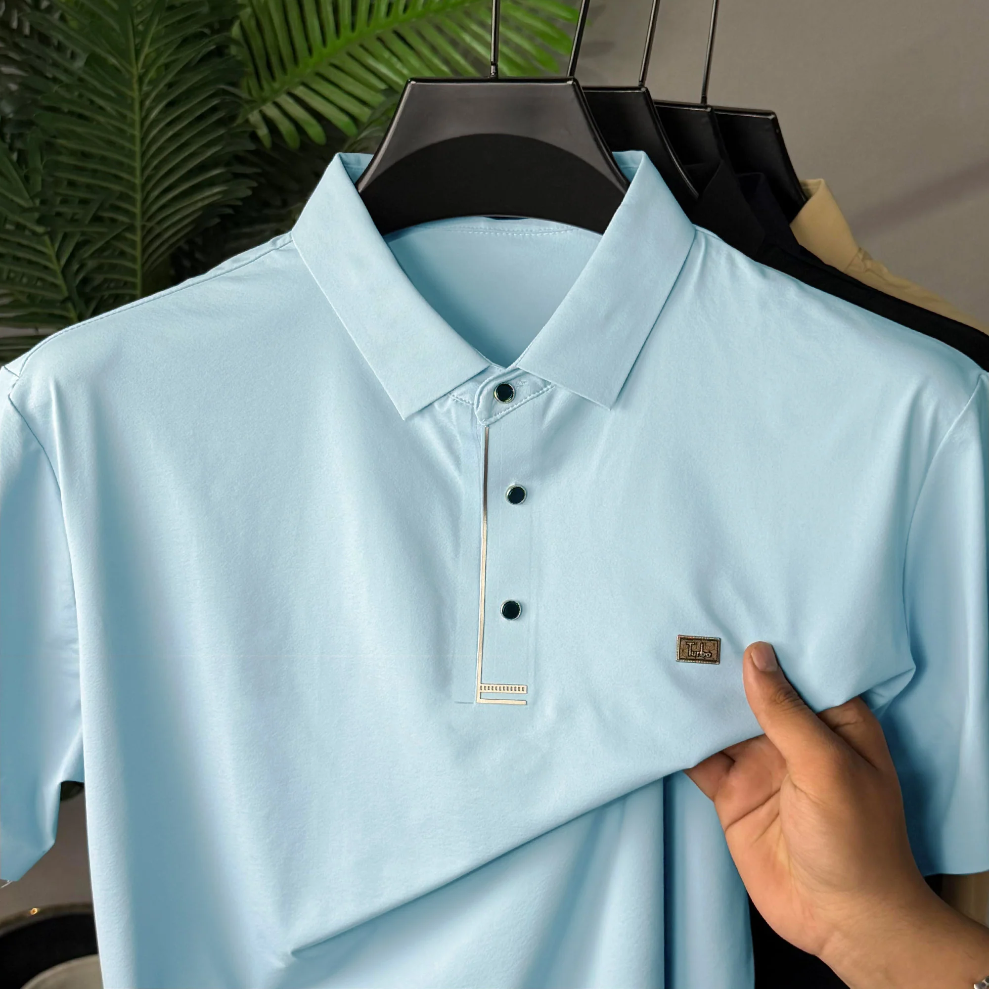Turbo Boss Passanger Men's Polo T-Shirt - Image 4