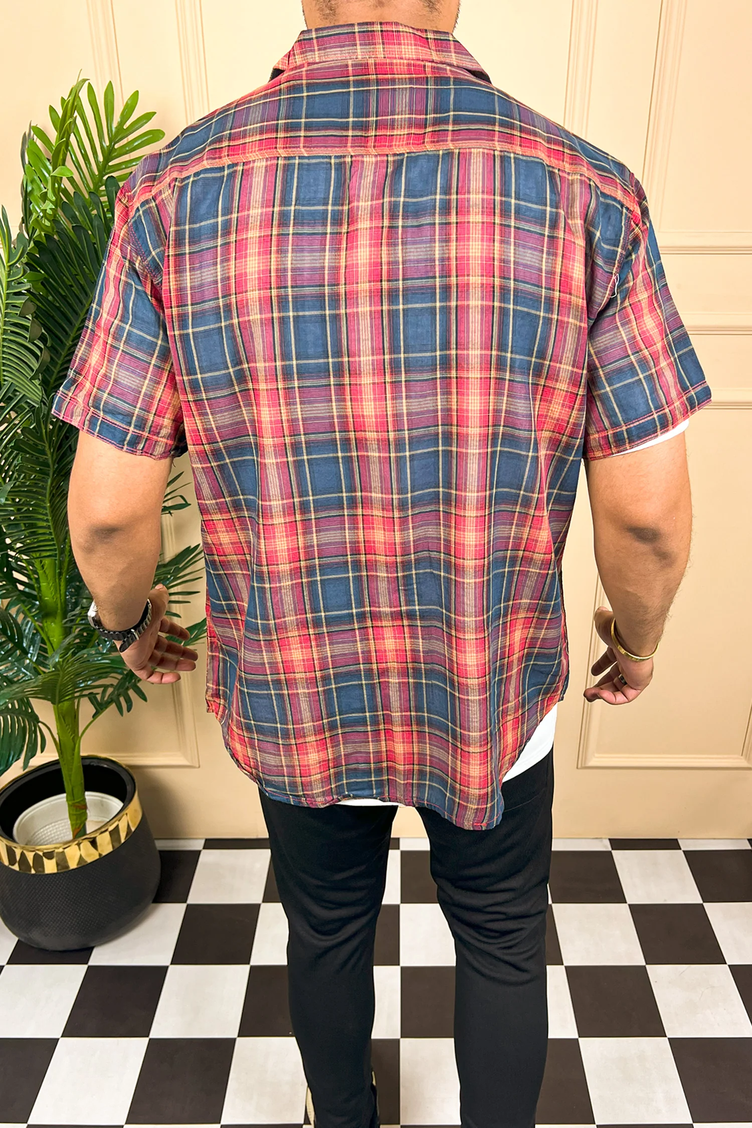 Turbo Classic Pattern Comfort Casual Shirt - Image 13