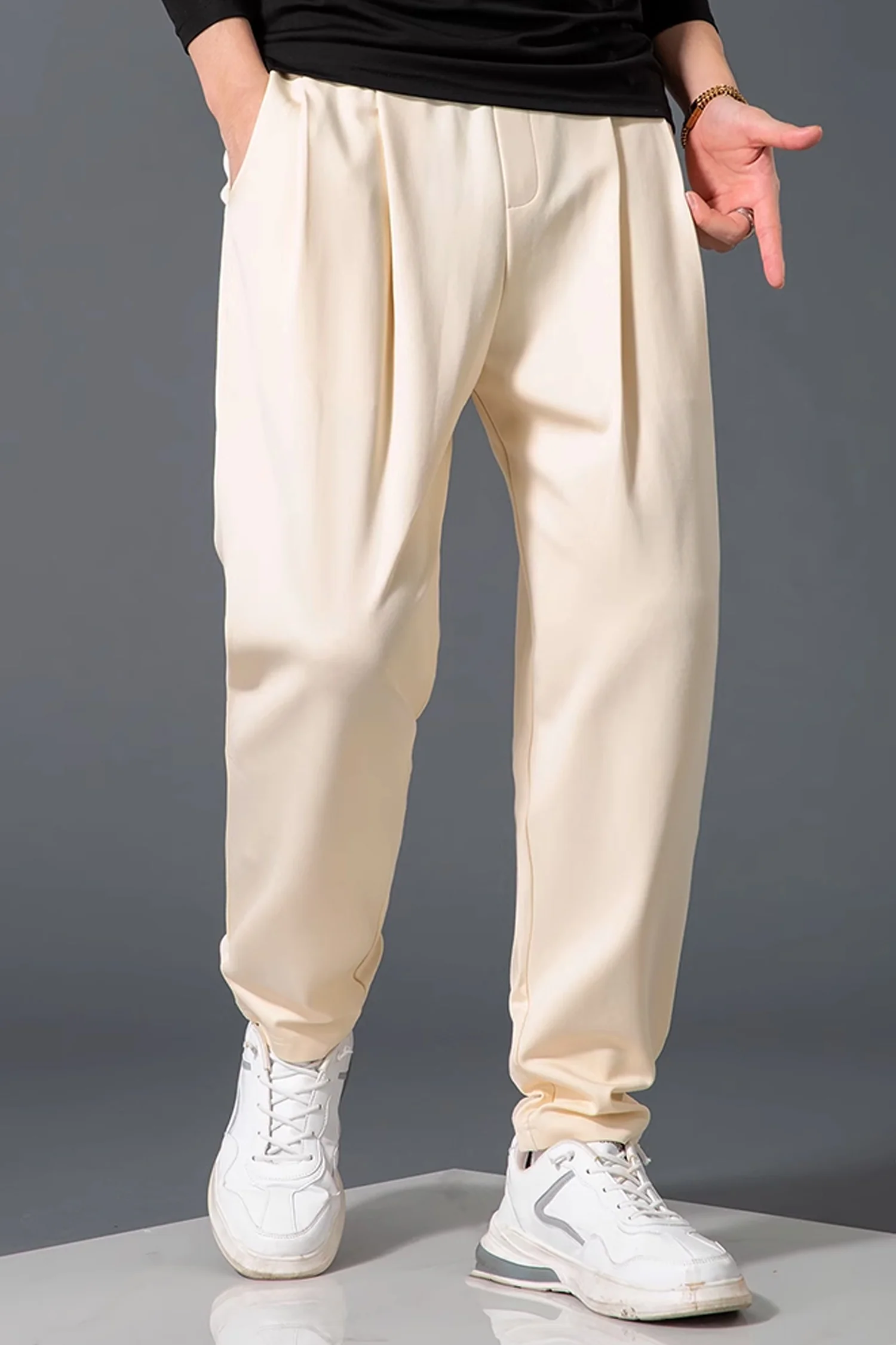 Turbo Comfort Front Plate Regular Straight-Fit Trouser - Image 28