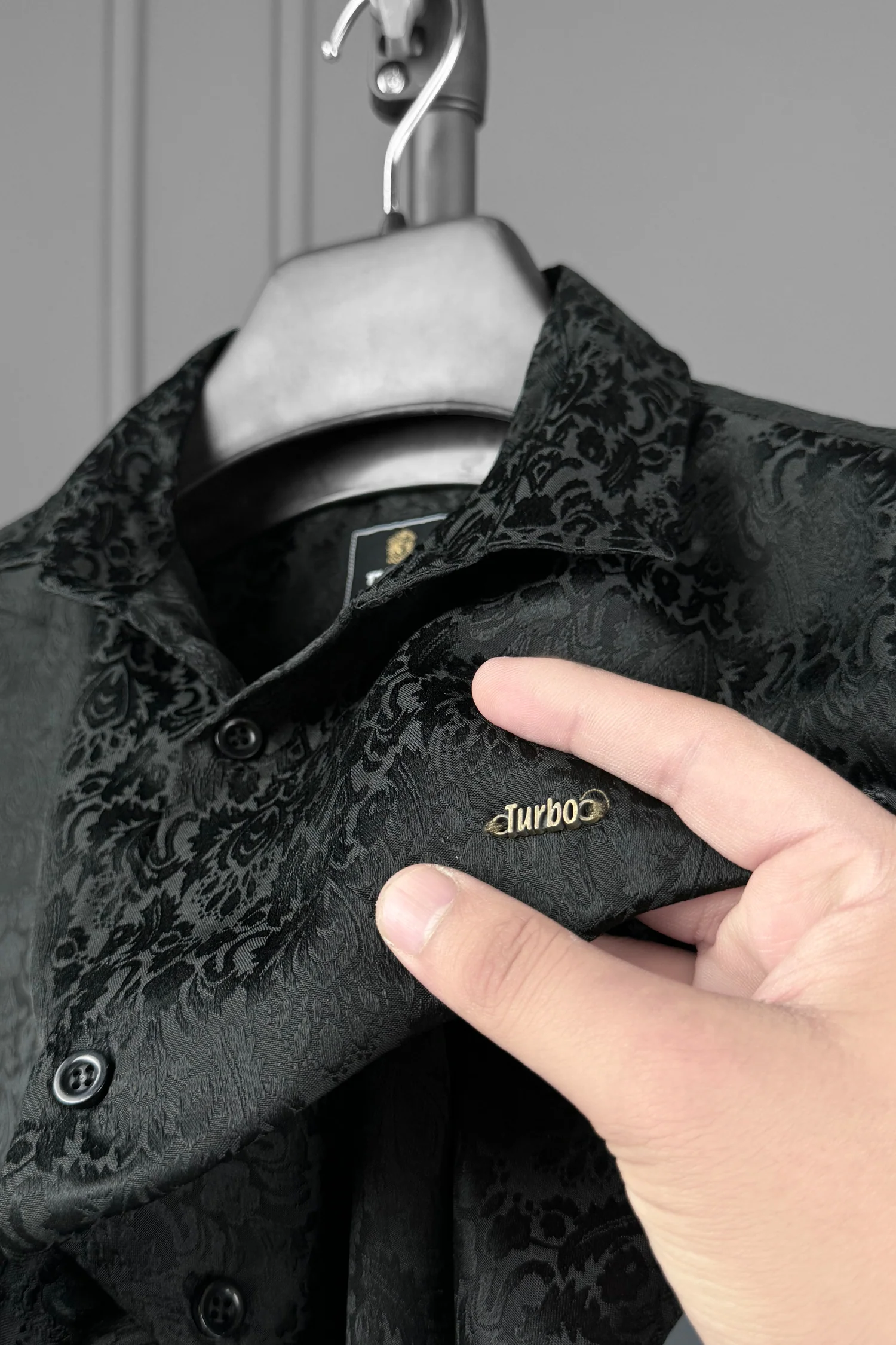 Turbo Designer Motif Floral Casual Shirt - Image 6
