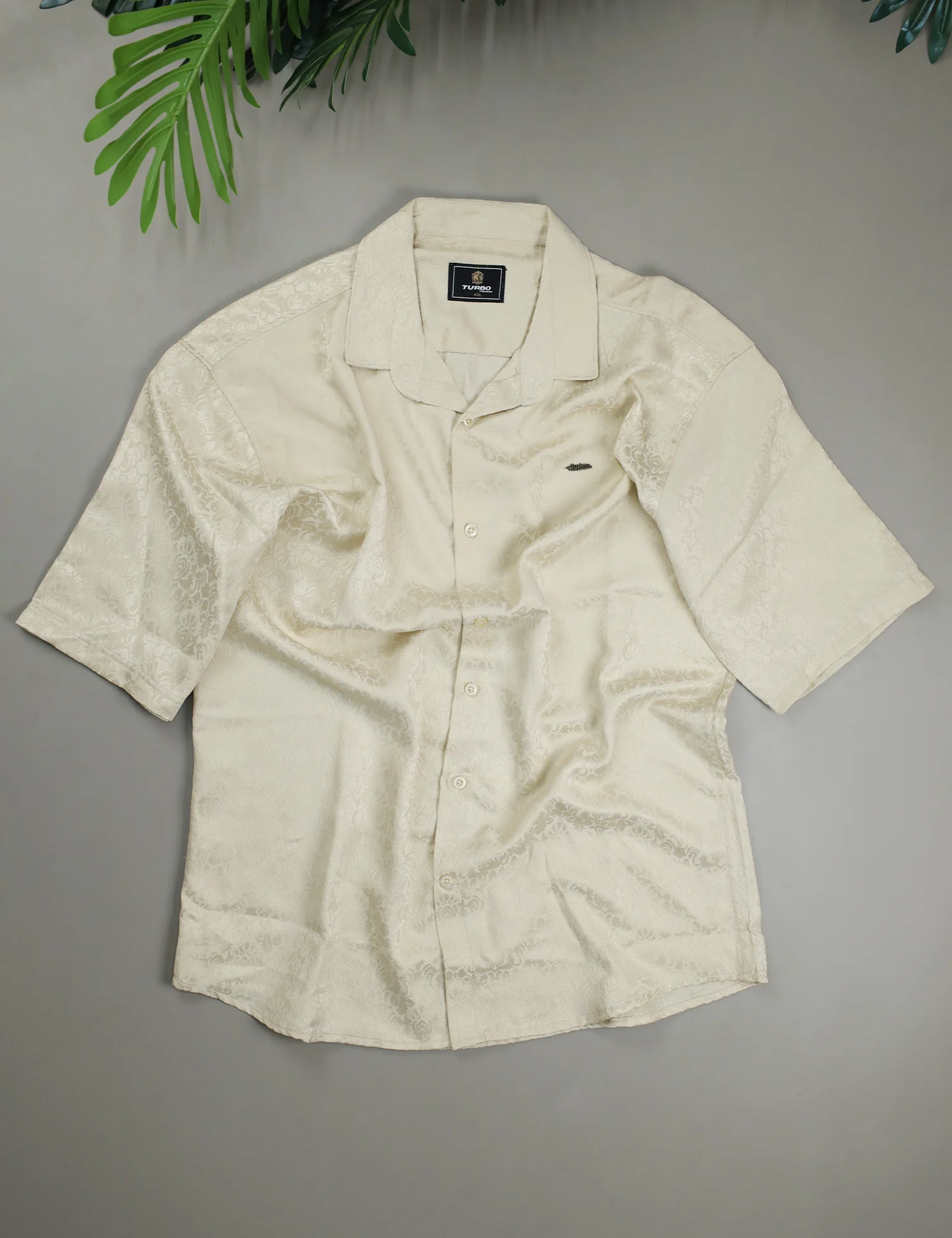 Turbo Designer Motif Floral Casual Shirt