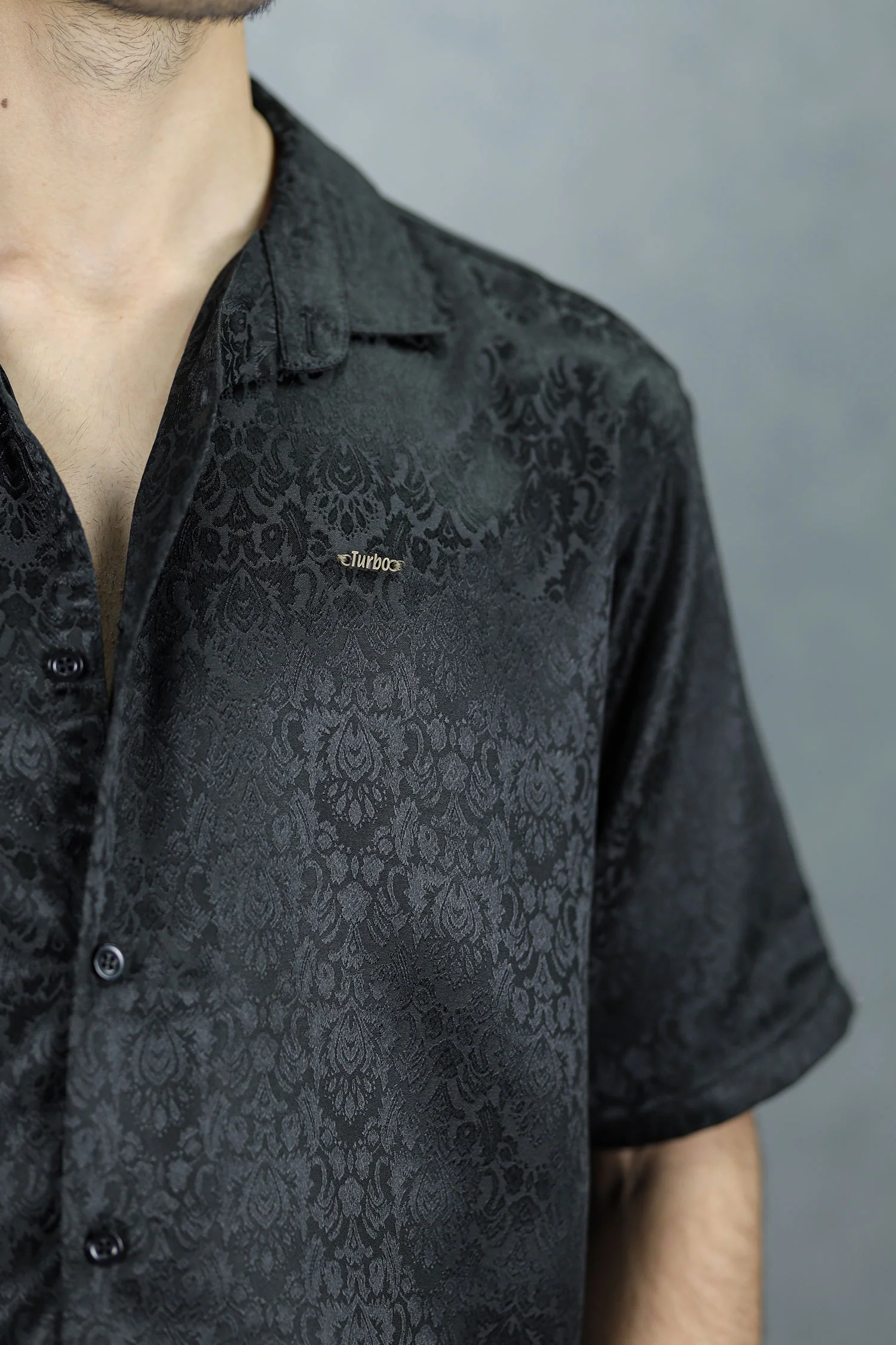 Turbo Designer Motif Floral Casual Shirt - Image 9