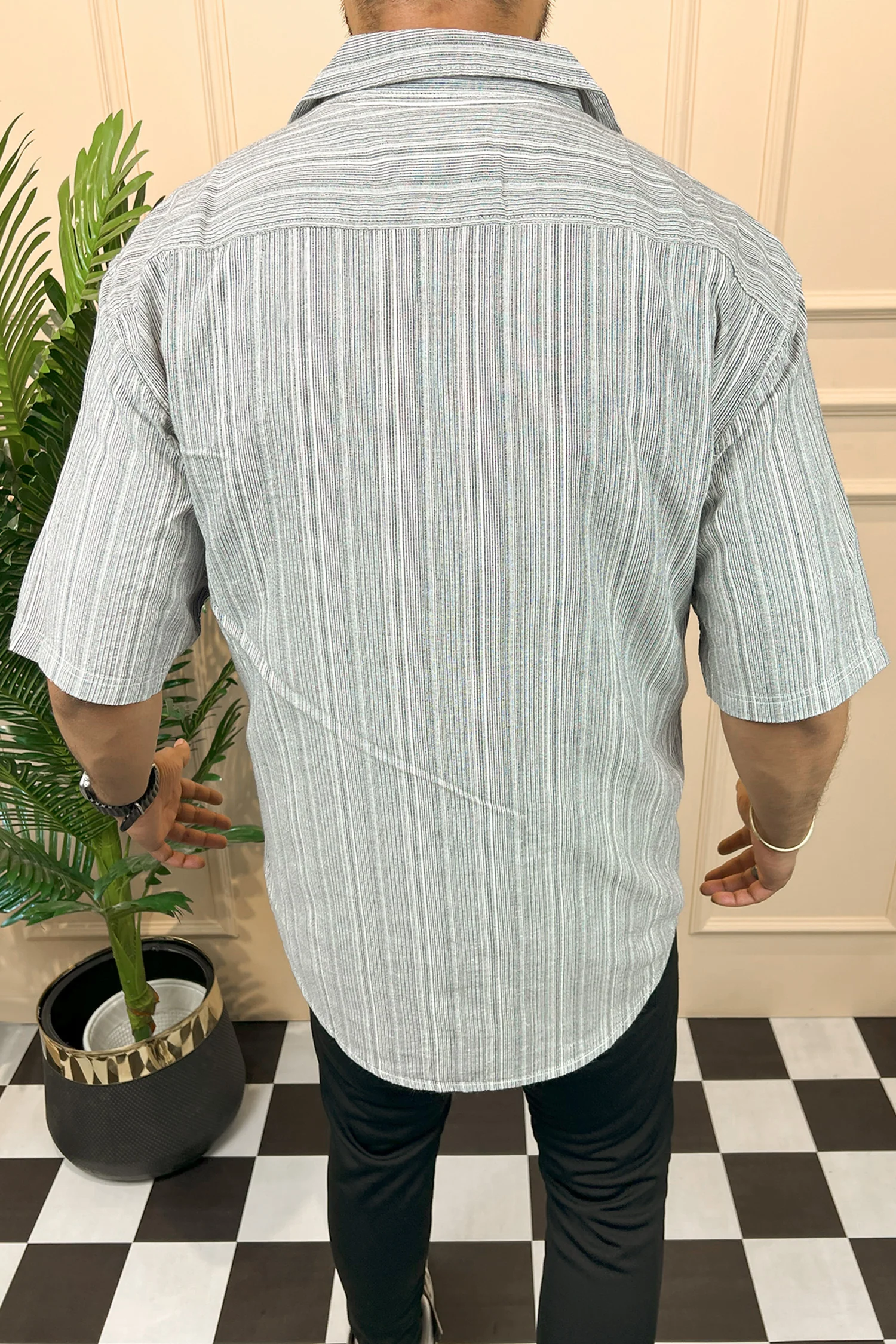 Turbo Down Box Collared Casual Shirt - Image 12