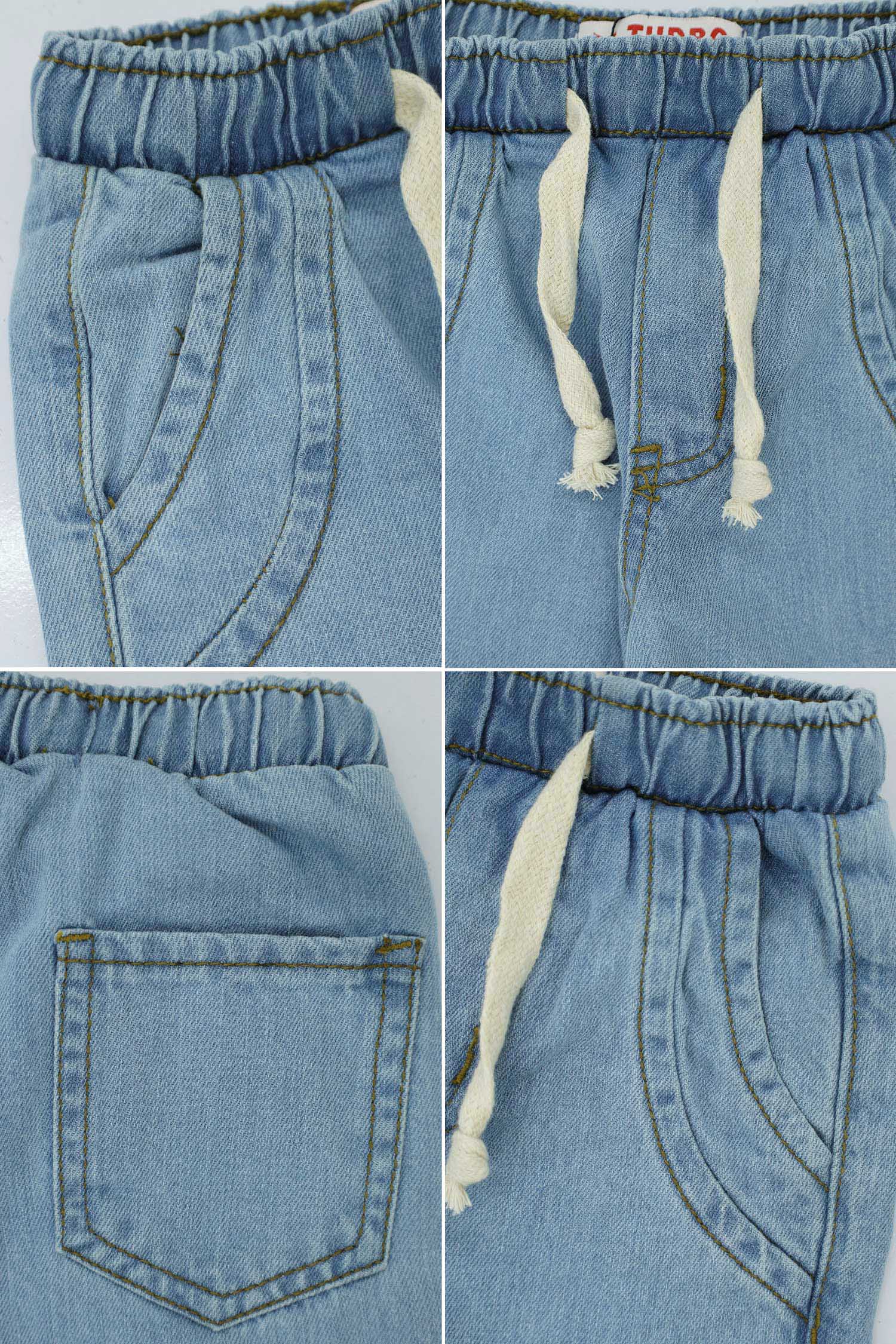 Turbo Denim Stretch Jeans For Boys - Image 4