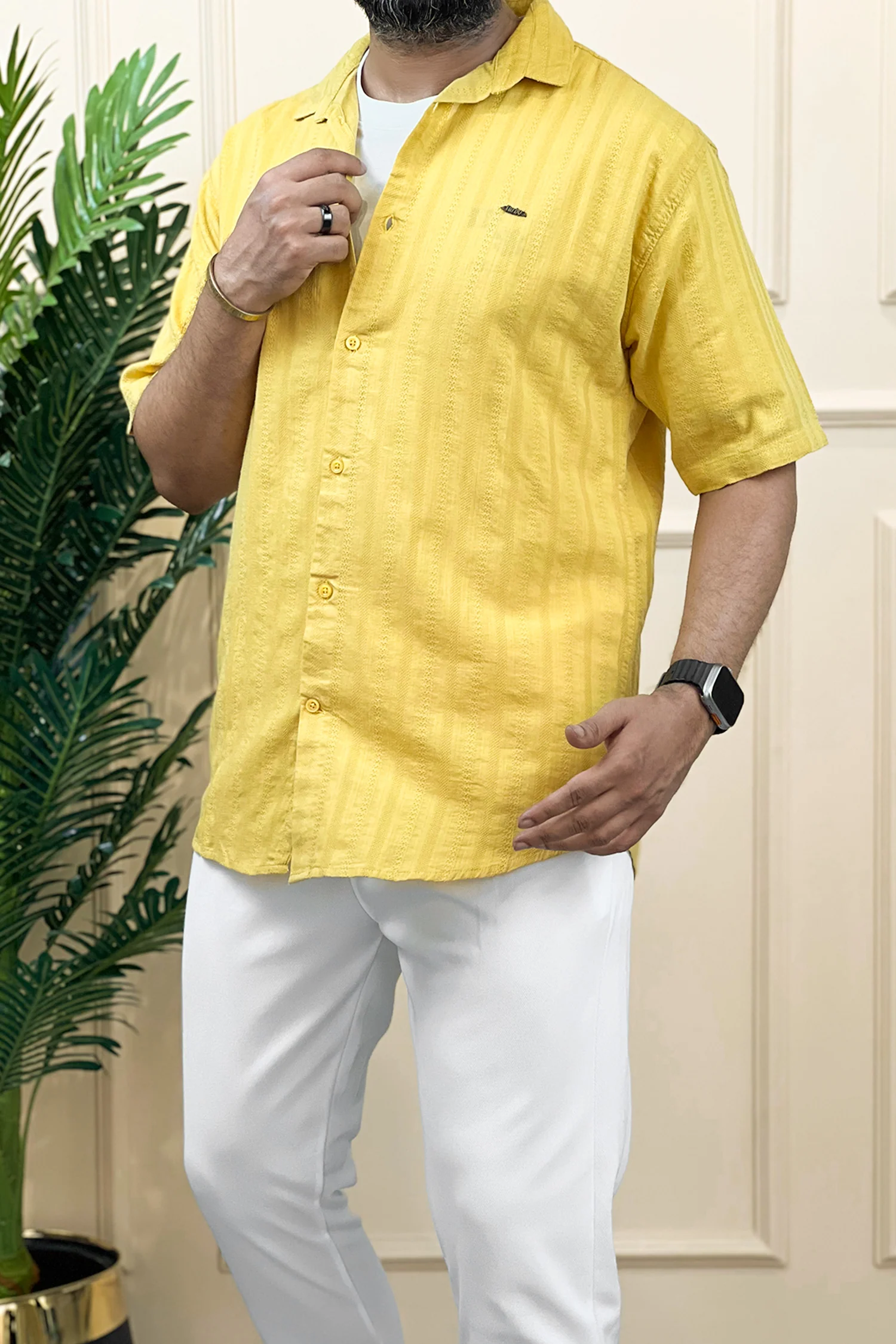 Turbo Endless Cool Embossed Casual Shirt - Image 4