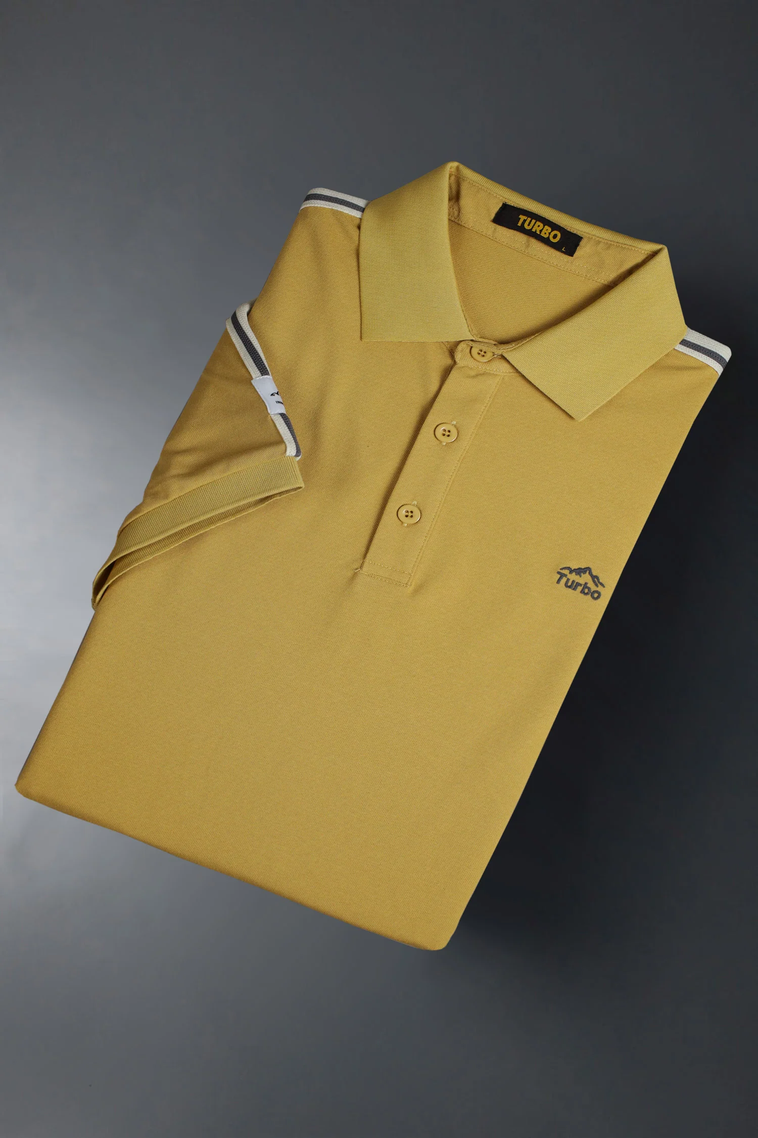 Turbo Exclusive Emerald Men's Polo T-Shirt - Image 2