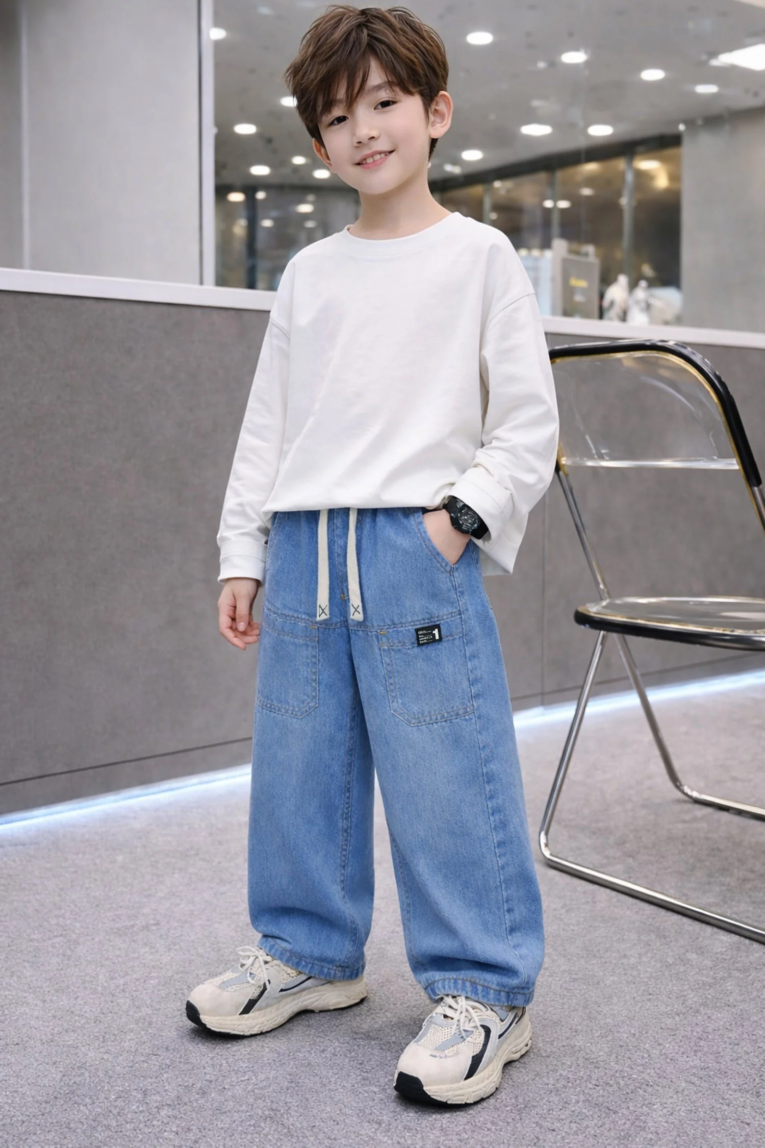 Turbo Premium Denim Jeans For Boys - Image 14