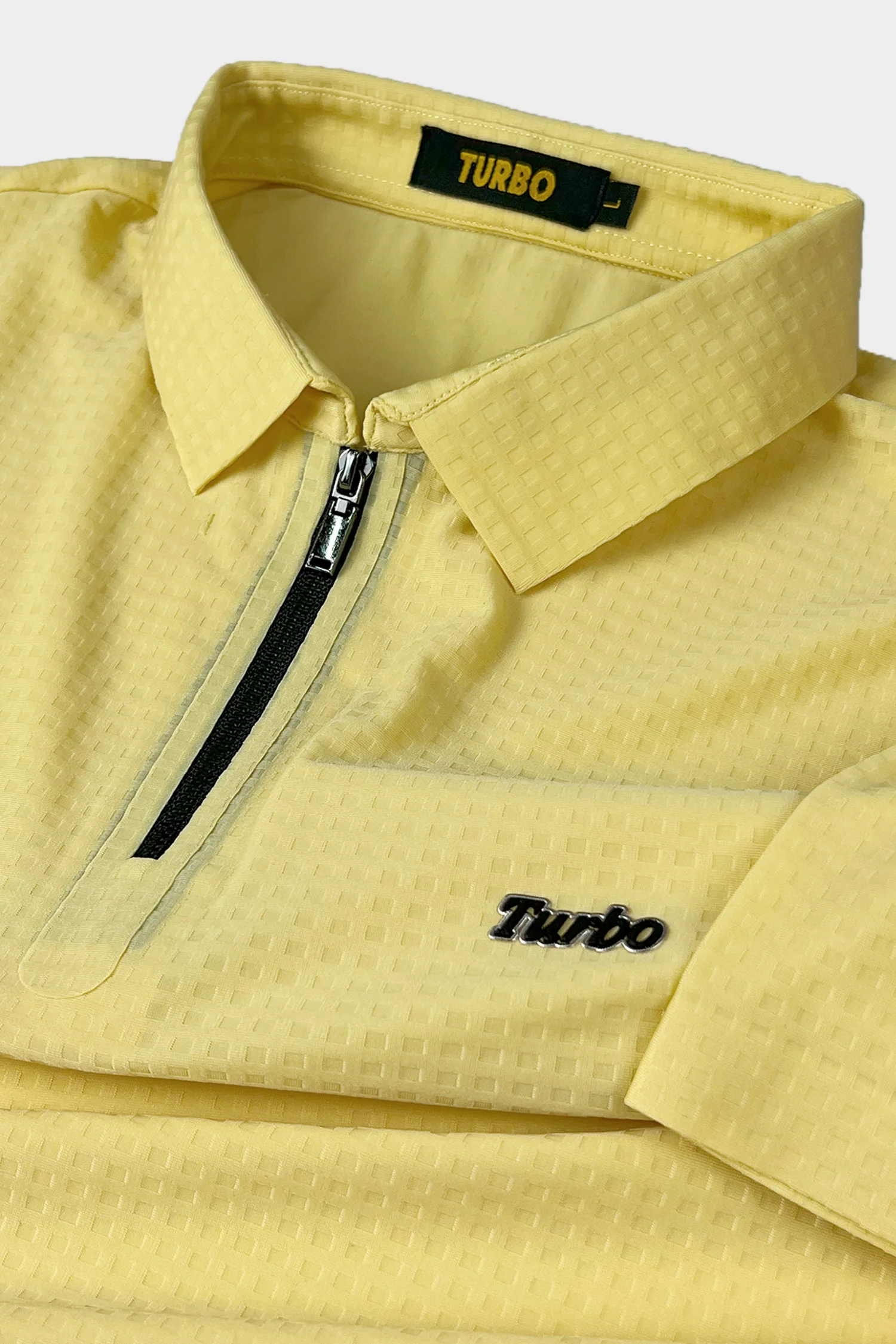 Turbo Holiday Outfit Stitchless Zip Style Men's Polo Shirt - Image 11