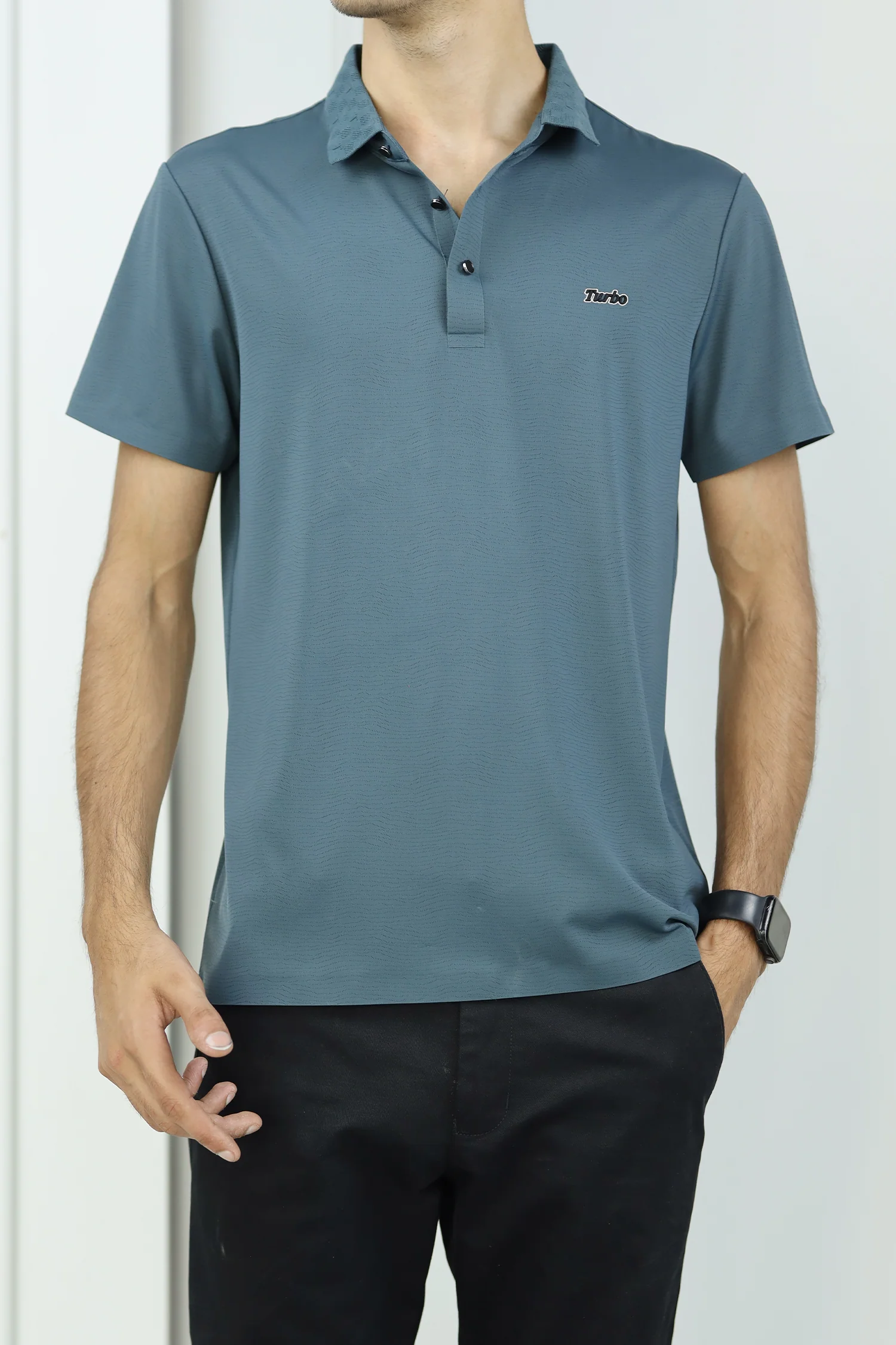 Turbo Luxury Breathable Stitchless Men's Polo Shirt