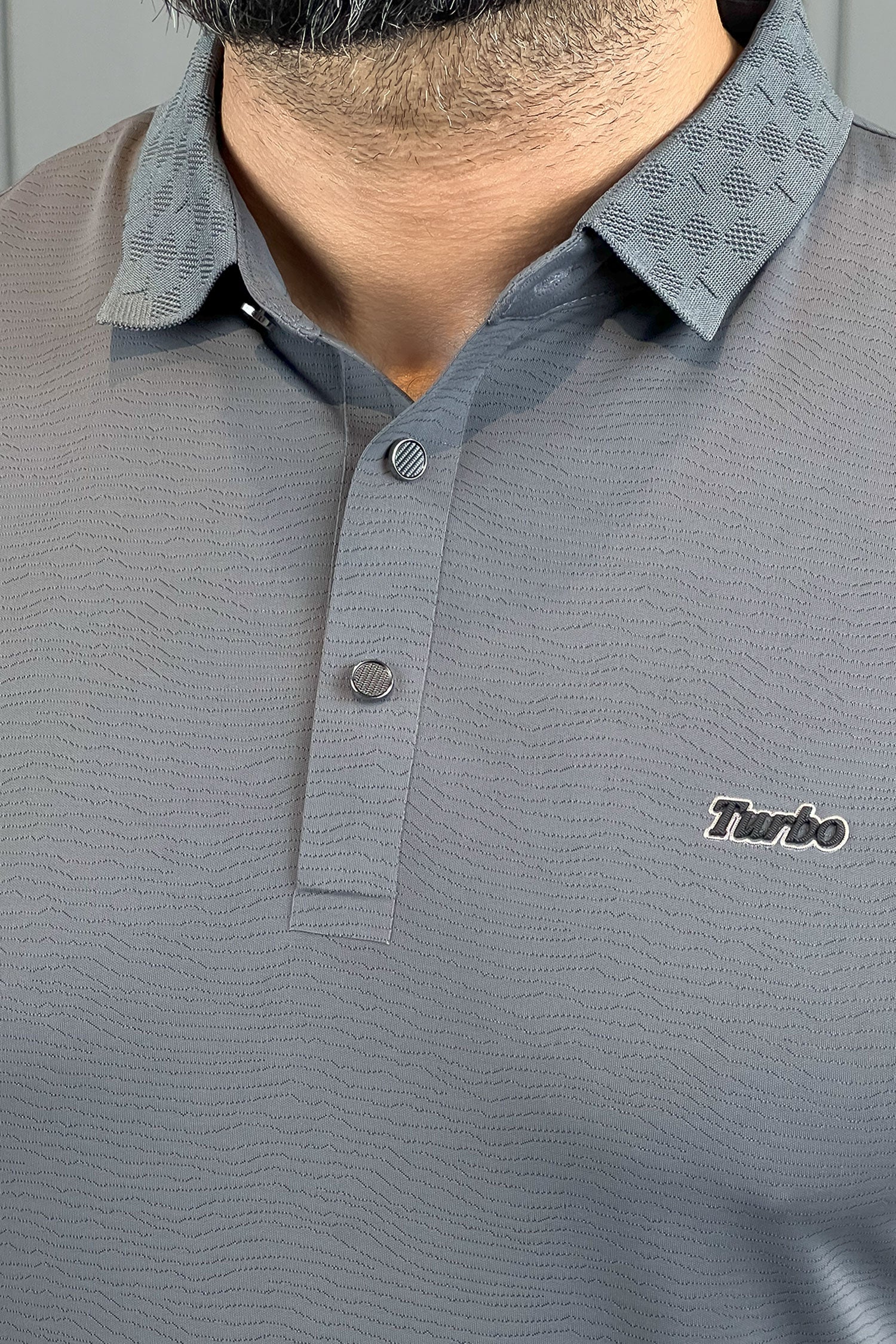 Turbo Luxury Breathable Stitchless Men's Polo Shirt - Image 6