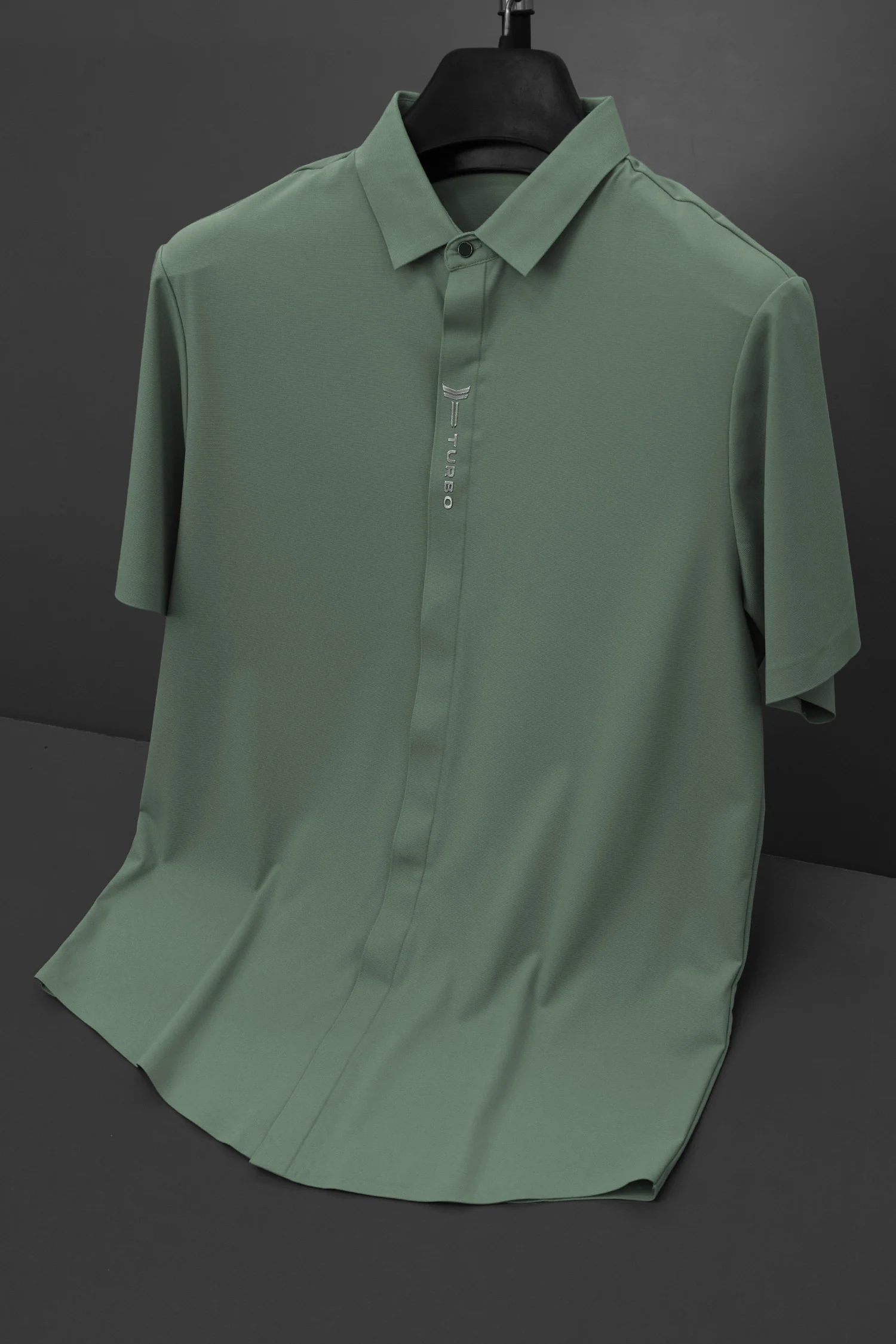 Turbo Luxury Textured Summer Casual Shirt - Image 5