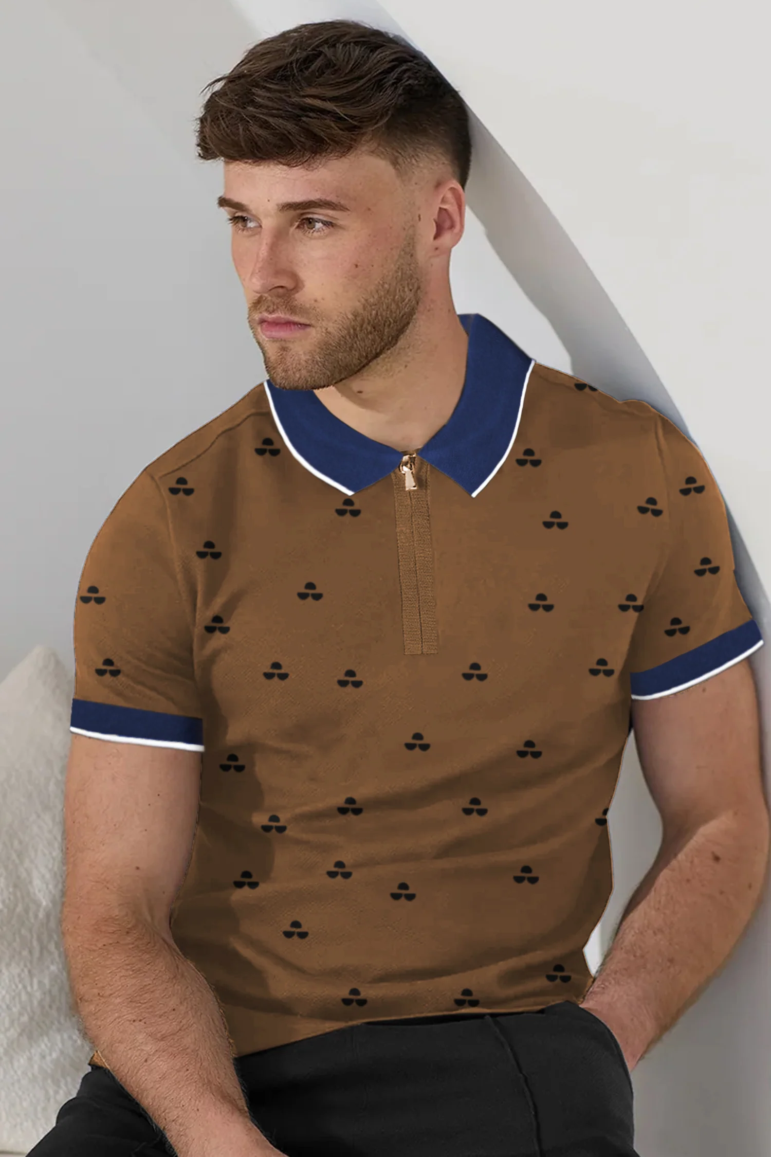 Turbo Mesmirizing Classic Men's Polo Shirt - Image 7