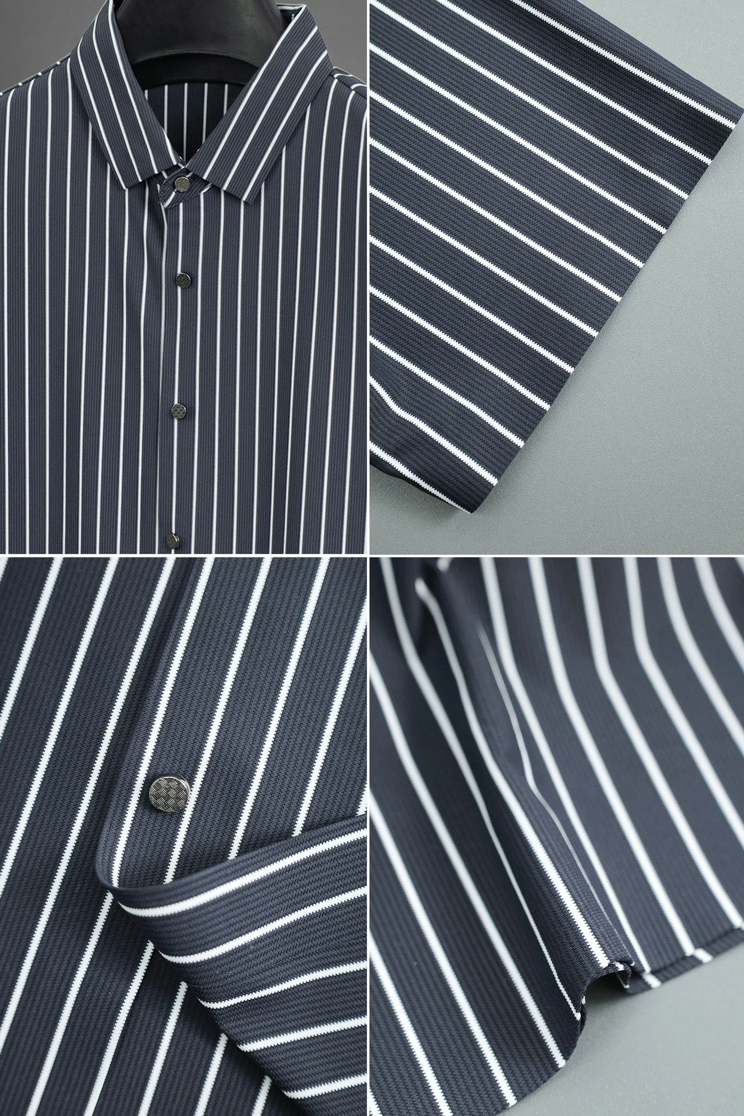 Turbo Modern Lines Comfort Casual Shirt - Image 3