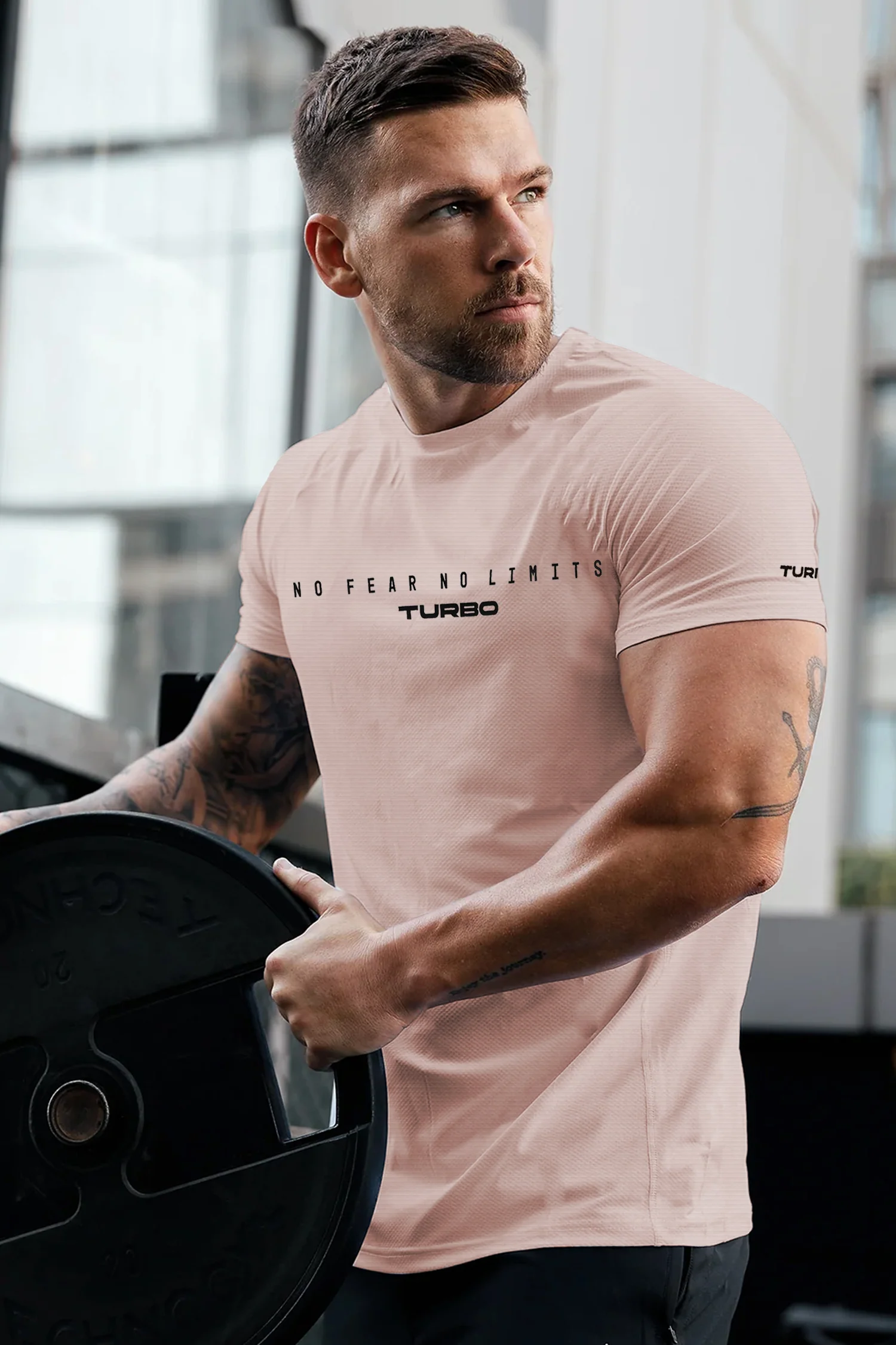 Turbo Motivational Quote ClimaCool Dry-Fit Tee - Image 5