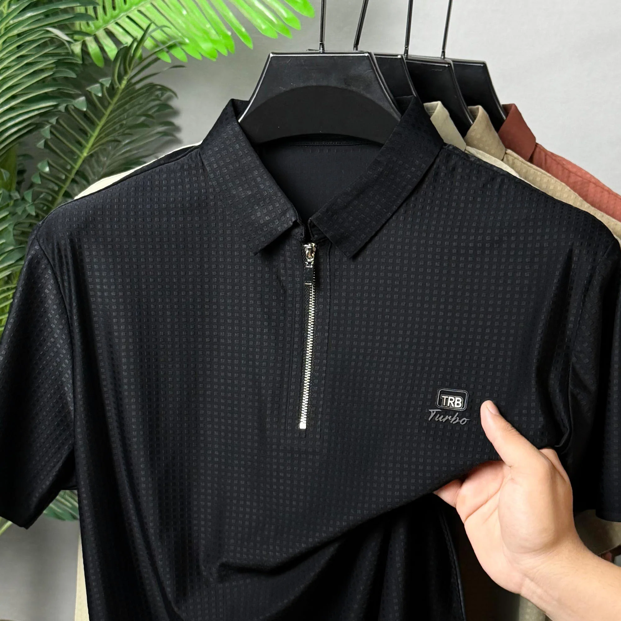 Turbo Needle Concept Imp Silk Polo T-Shirt - Image 10
