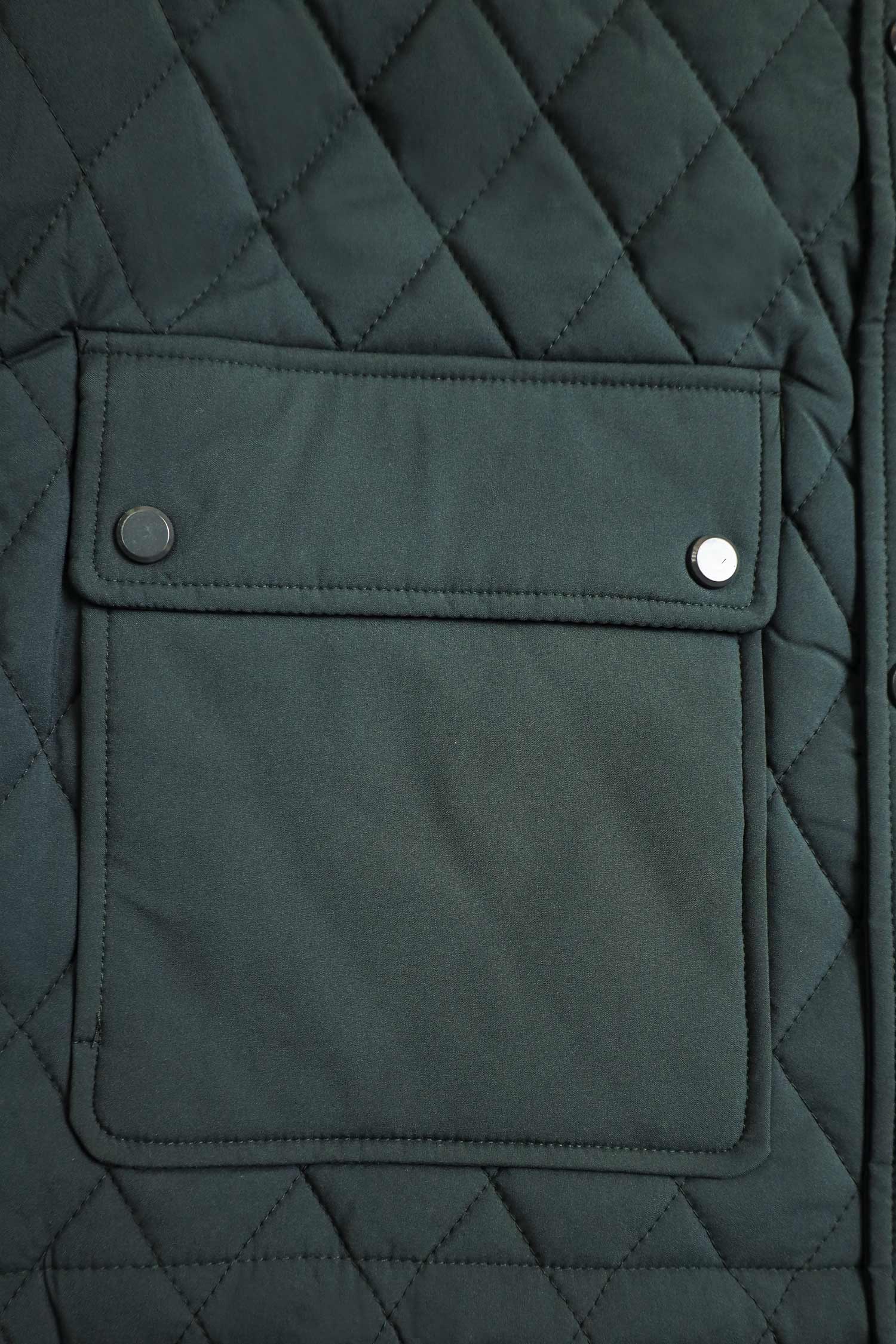 Turbo Placket Pockets Quilted Light Weight Jacket - Image 14