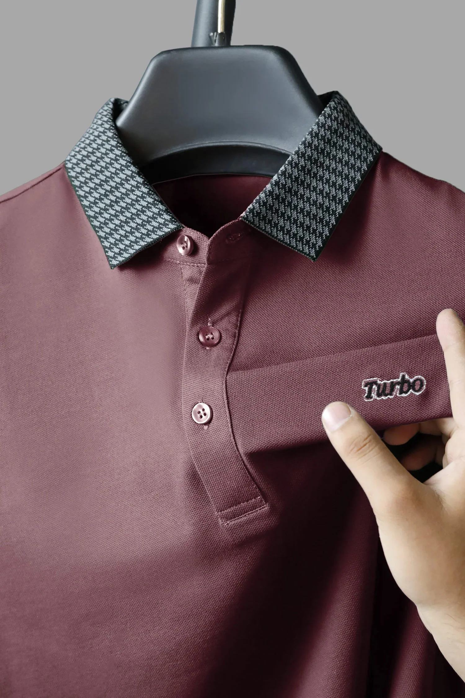 Turbo Polo Concept Men's Polo Shirt - Image 11