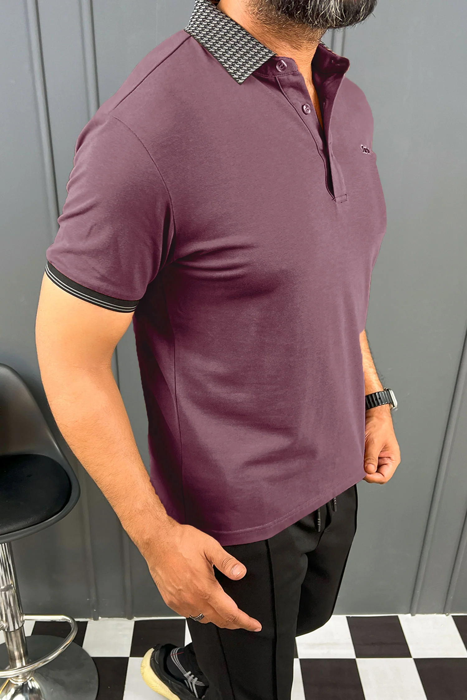 Turbo Polo Concept Men's Polo Shirt - Image 15
