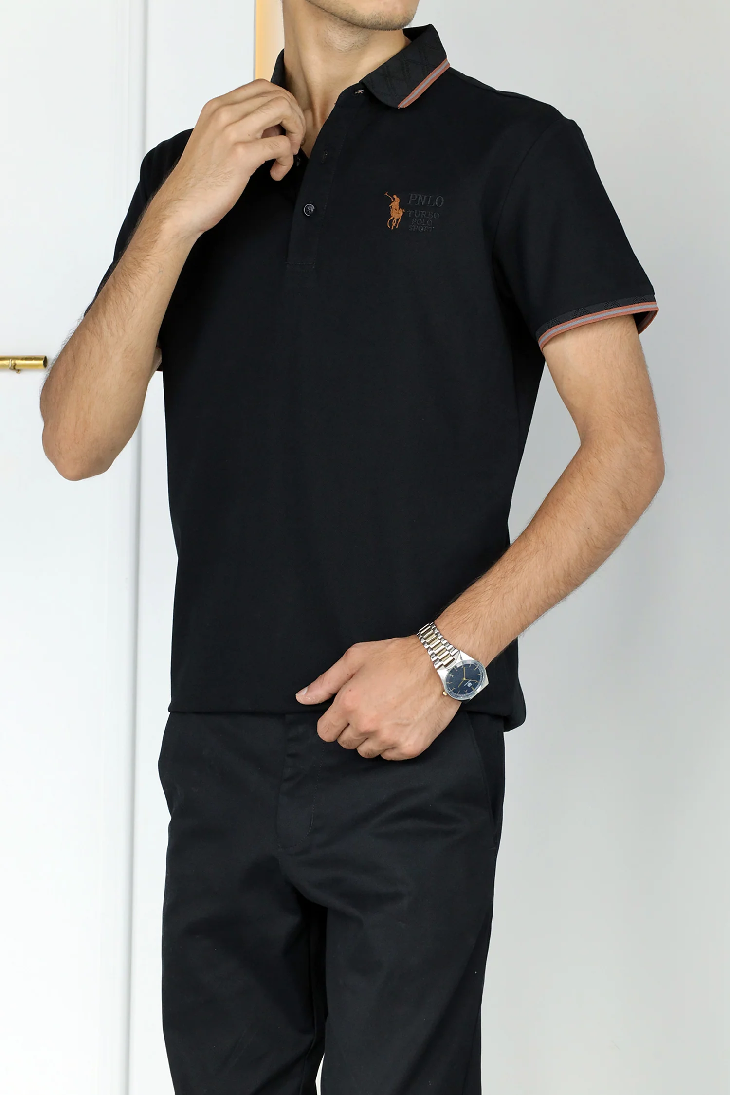 Turbo Polo Sport Super Men's Polo Shirt - Image 5
