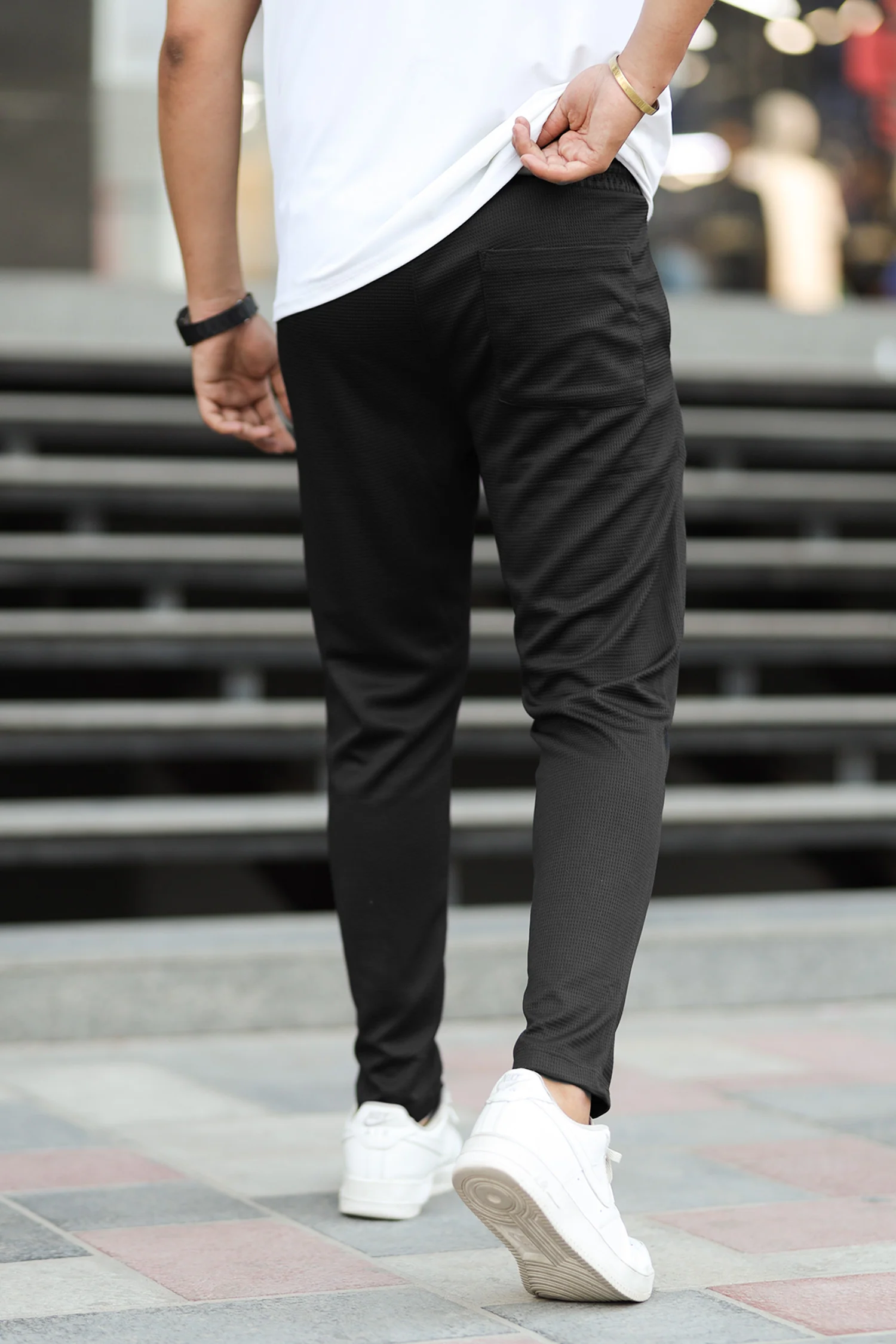 Turbo ProForm Waffle Texture Slim Fit Trouser - Image 21
