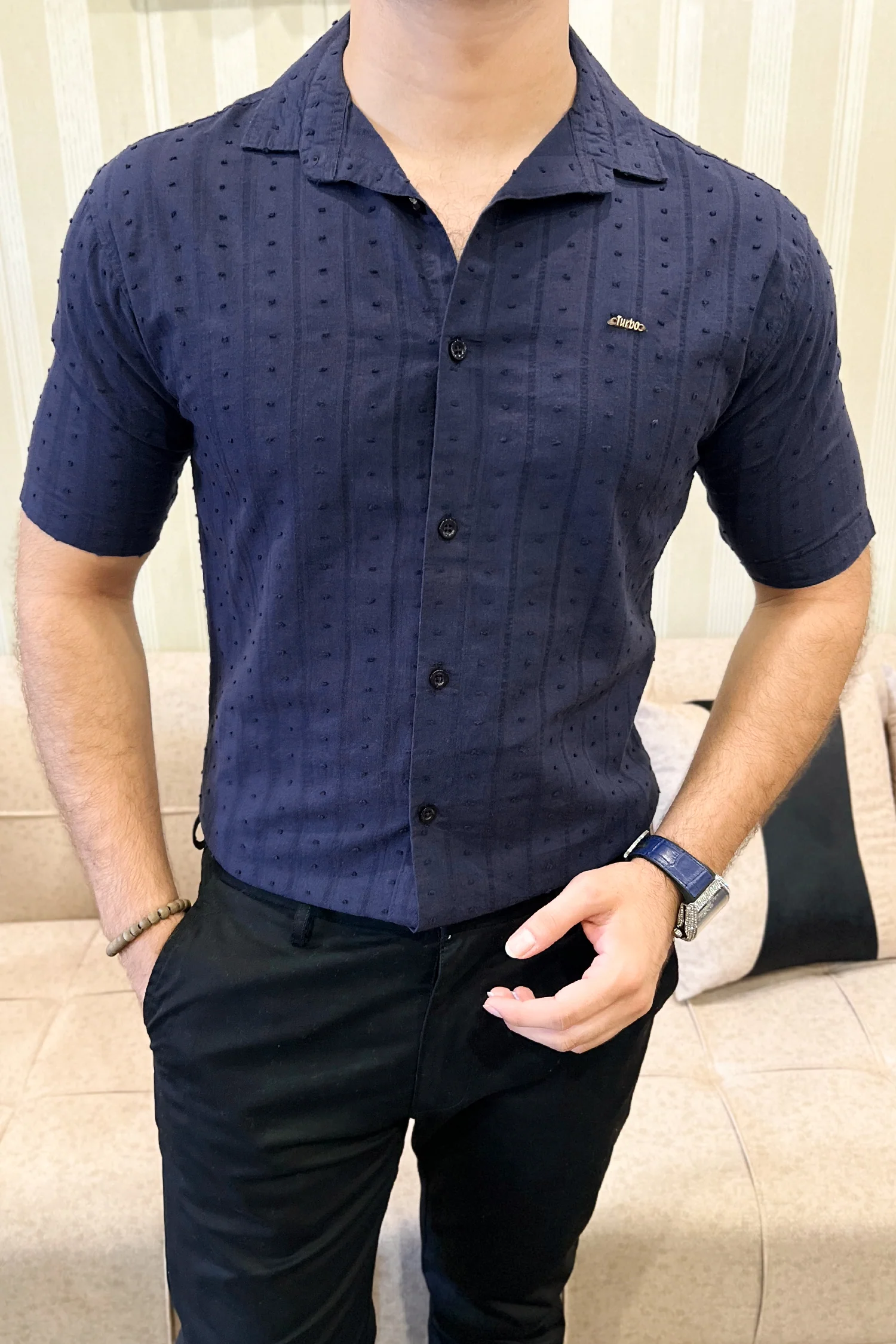 Turbo Puff Clasic Thread Casual Shirt - Image 12