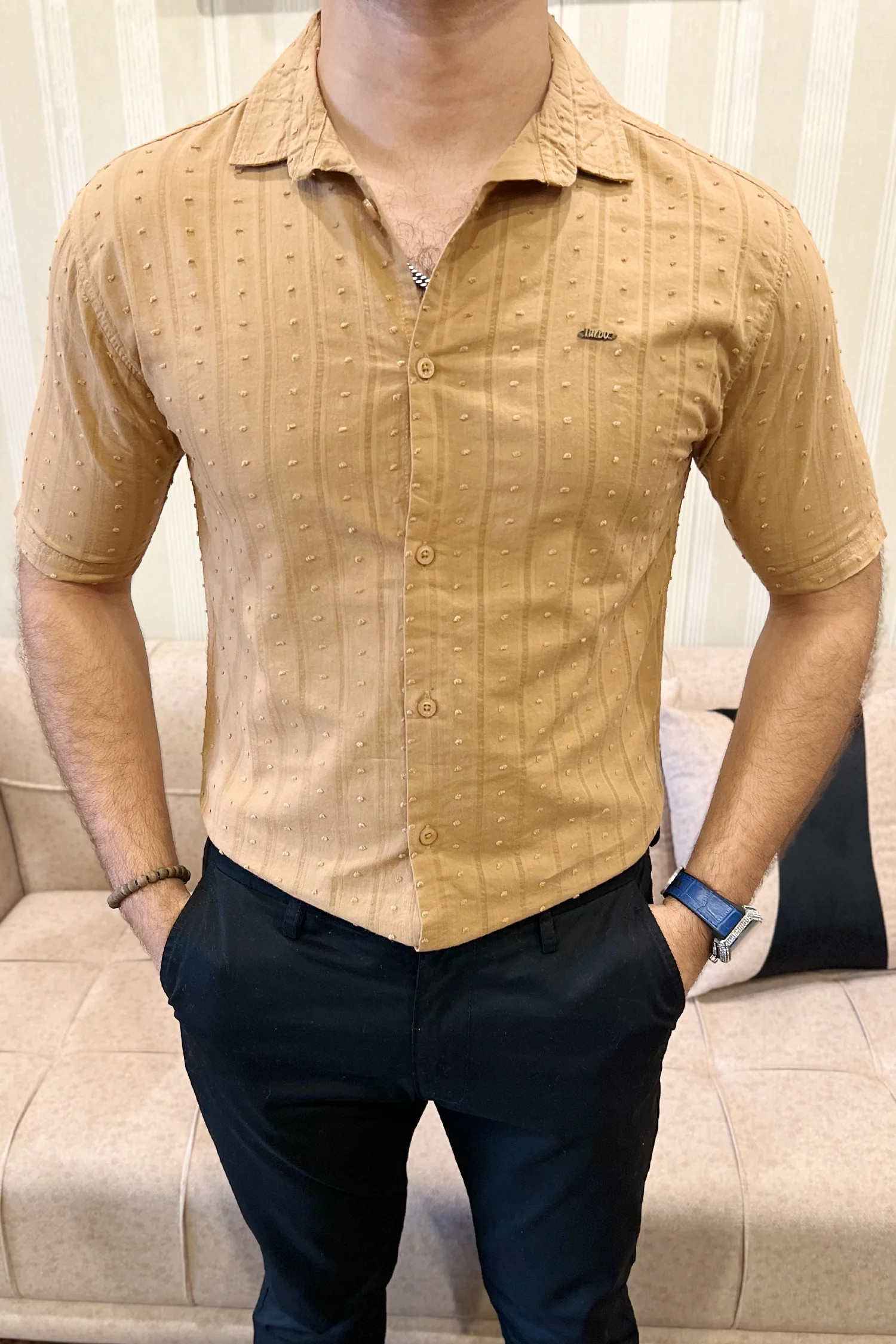 Turbo Puff Clasic Thread Casual Shirt - Image 6