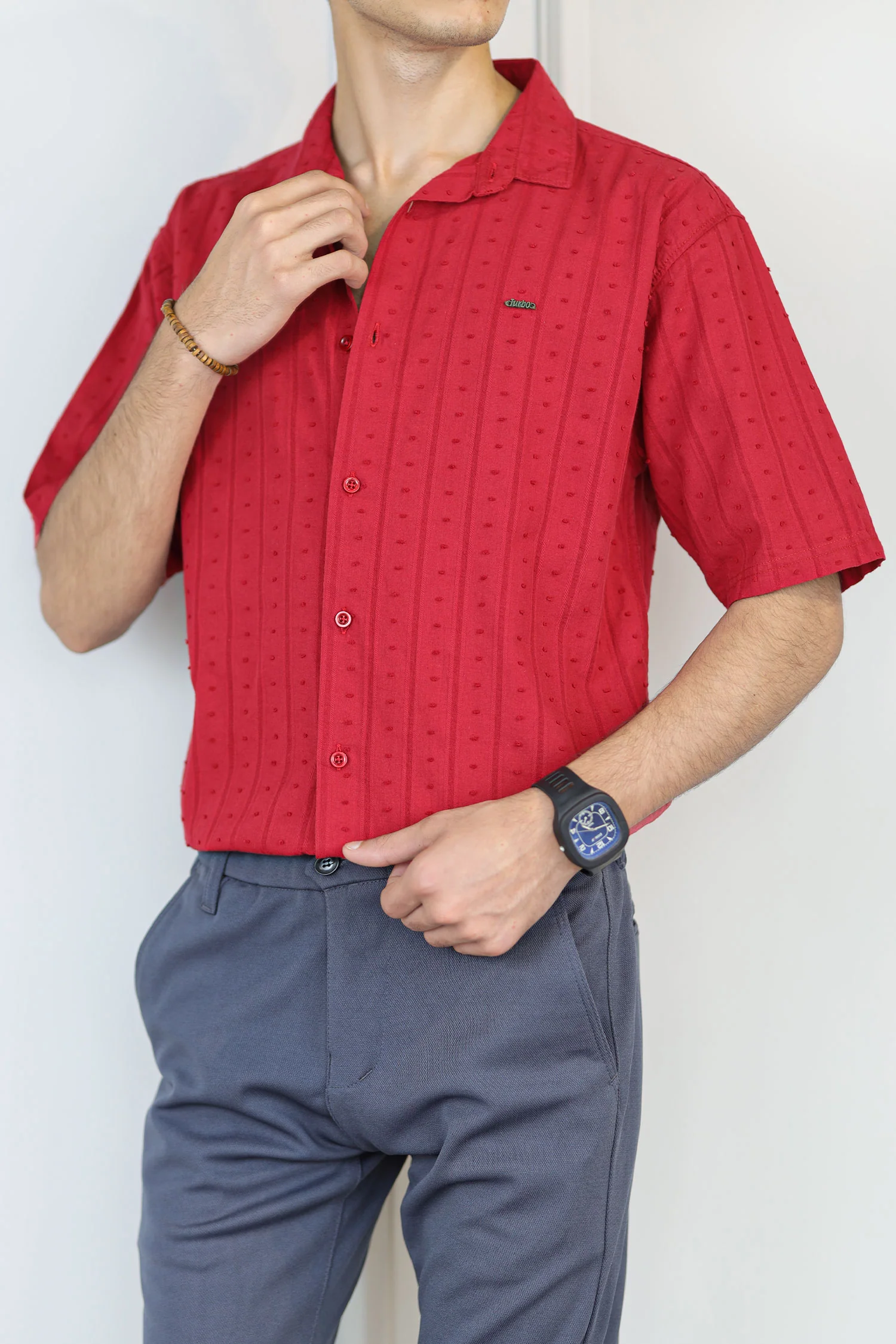 Turbo Puff Clasic Thread Casual Shirt - Image 3
