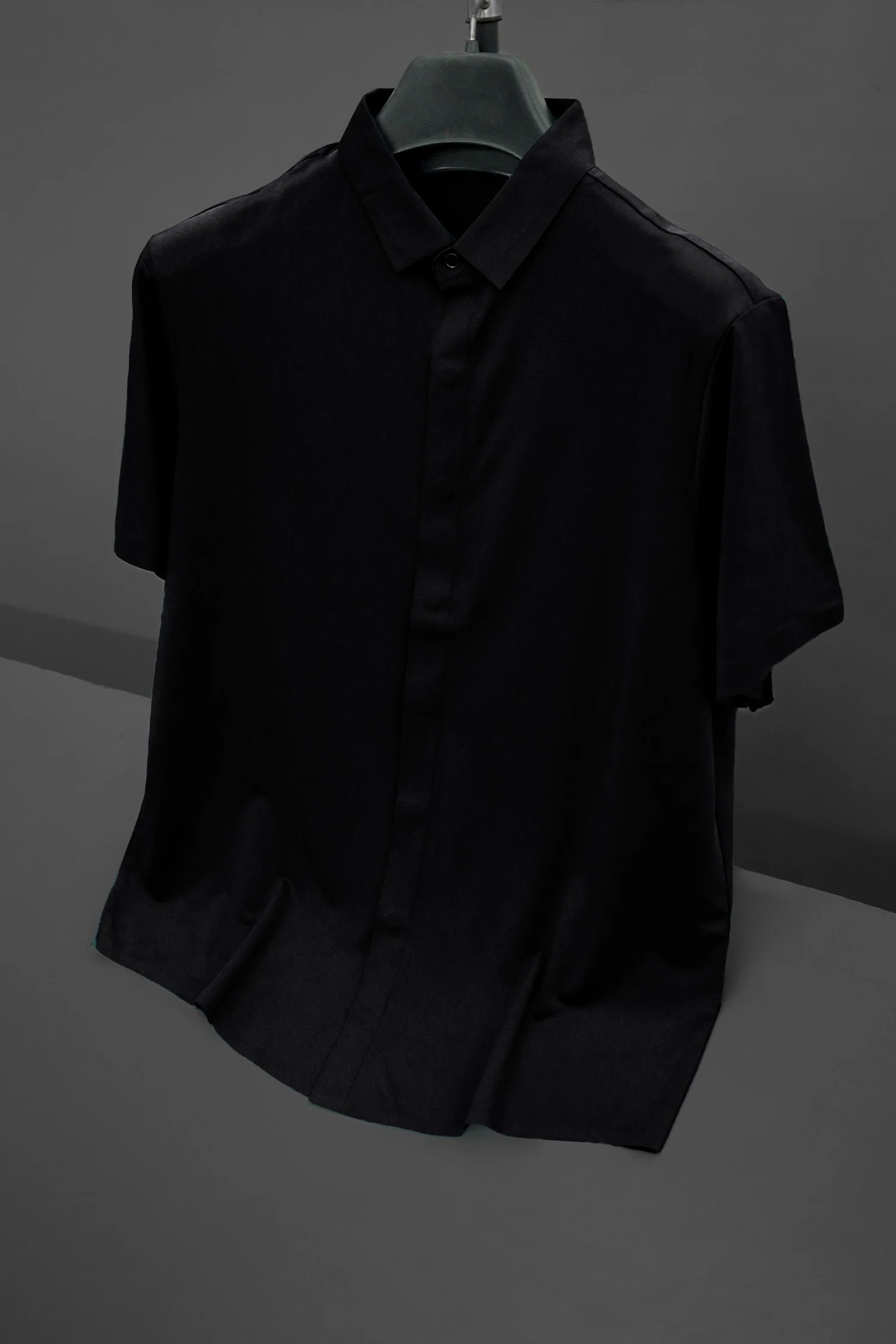 Turbo Regular Fit Seamless Silk Casual Shirt - Image 2