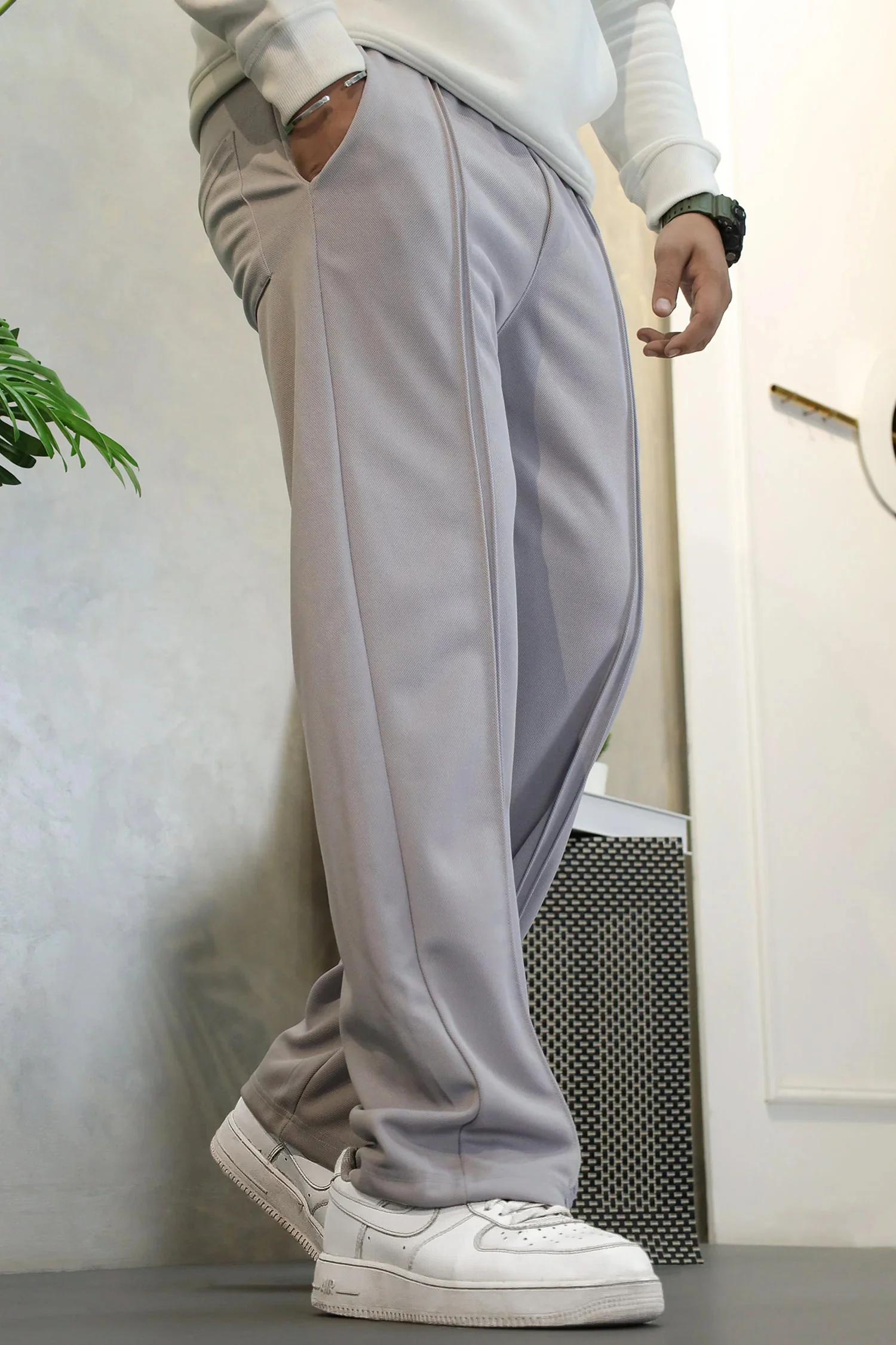 Turbo Poplin Front-Double Line Trouser - Image 17