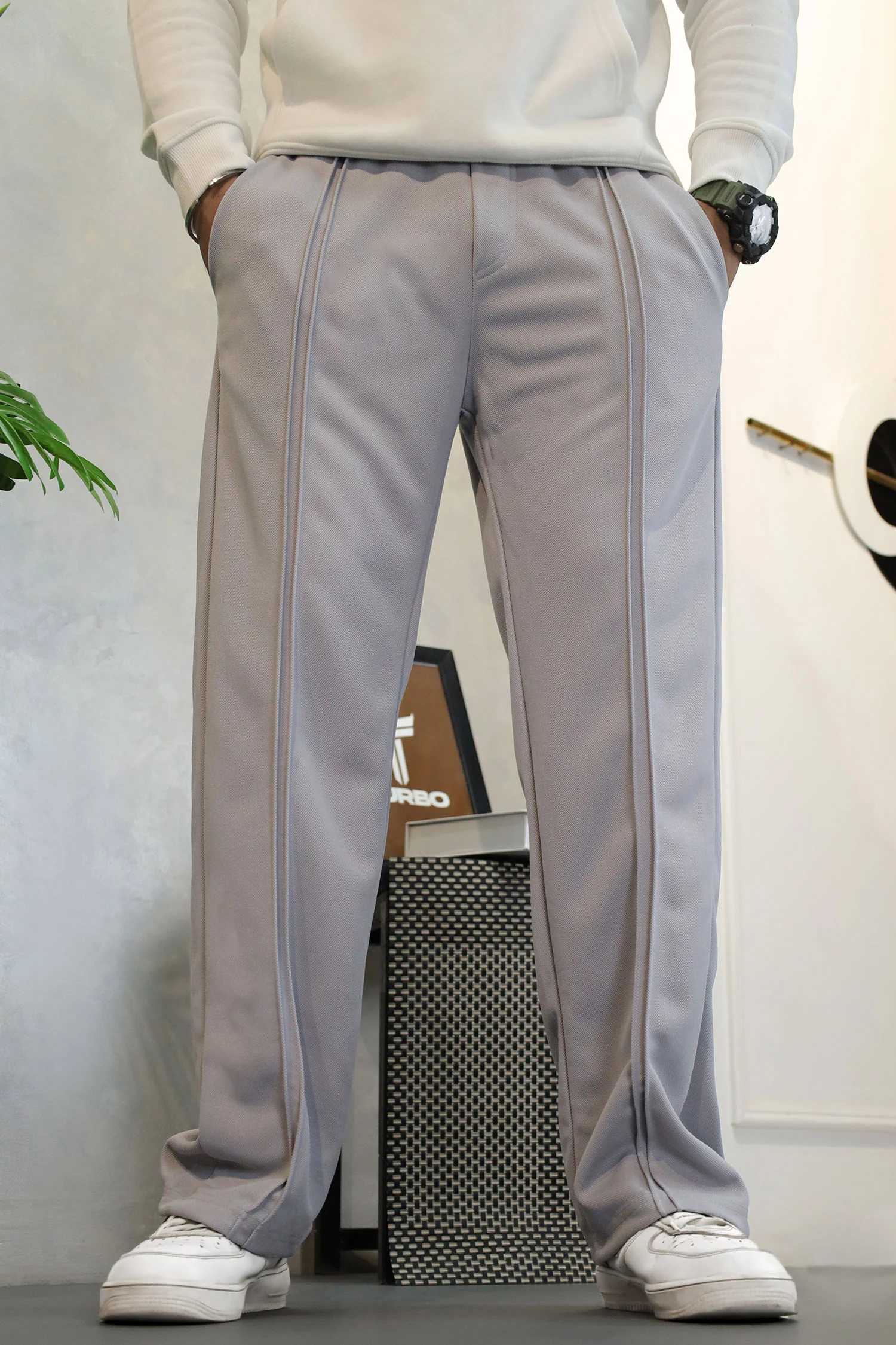 Turbo Poplin Front-Double Line Trouser - Image 18