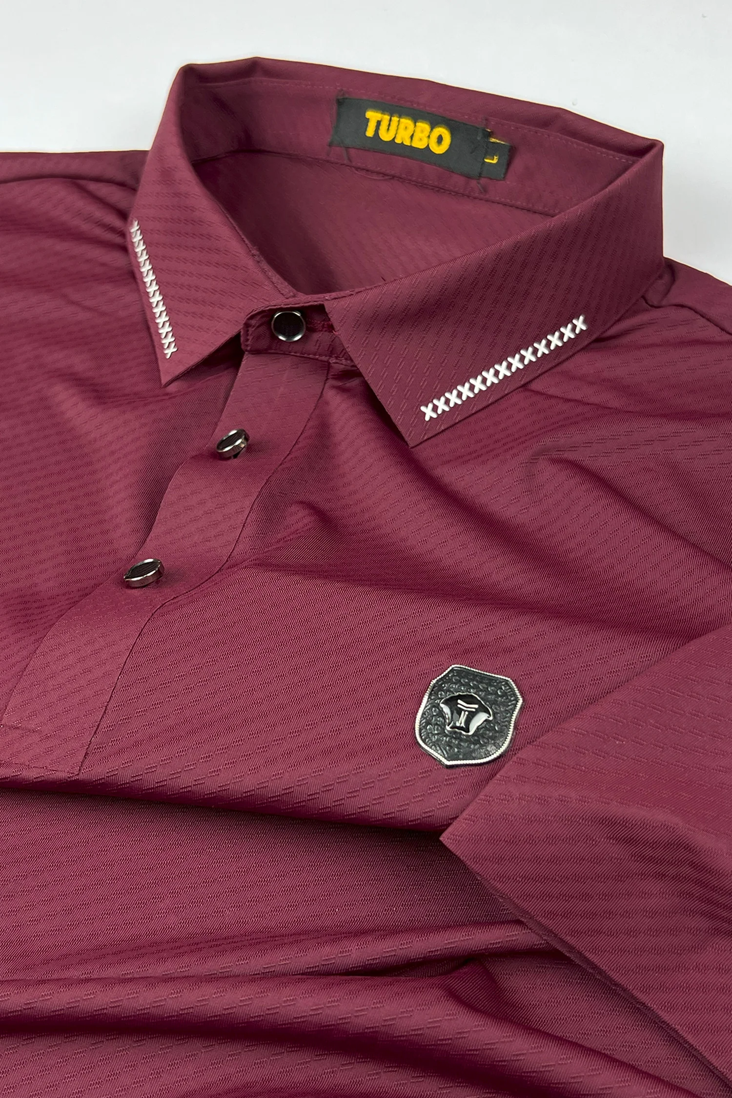 Turbo Royal Luxury Stitchless Men's Polo Shirt - Image 16