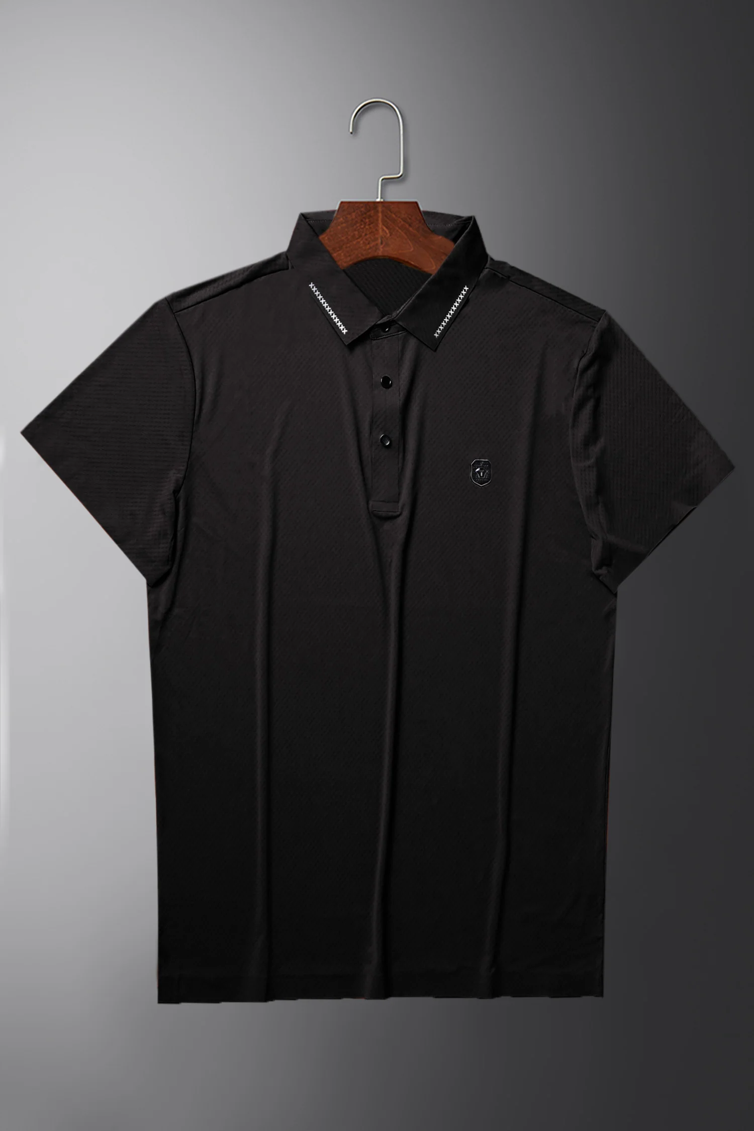 Turbo Royal Luxury Stitchless Men's Polo Shirt - Image 10