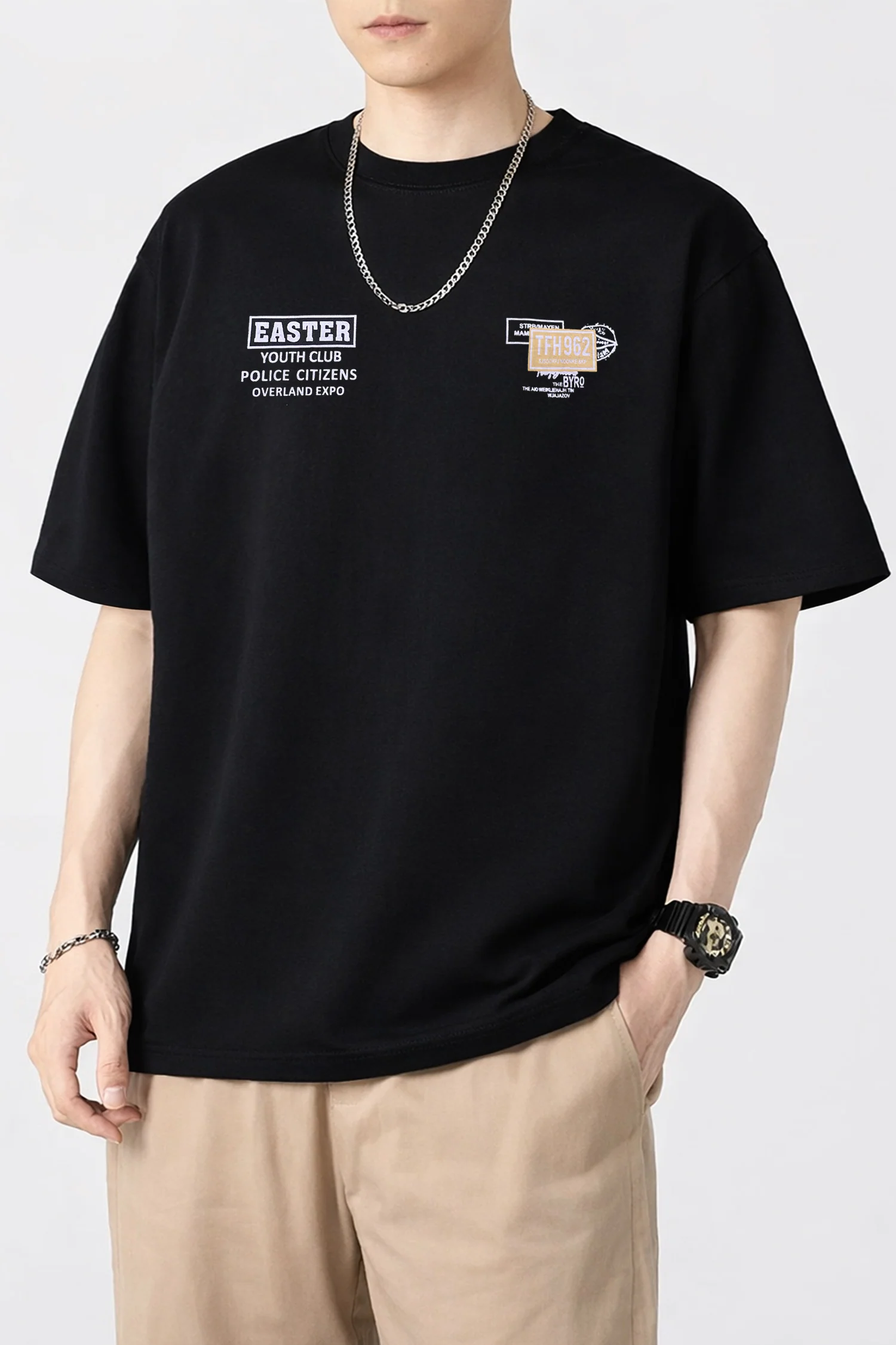 Turbo "Saltrock" Back Design Oversize Tee - Image 10
