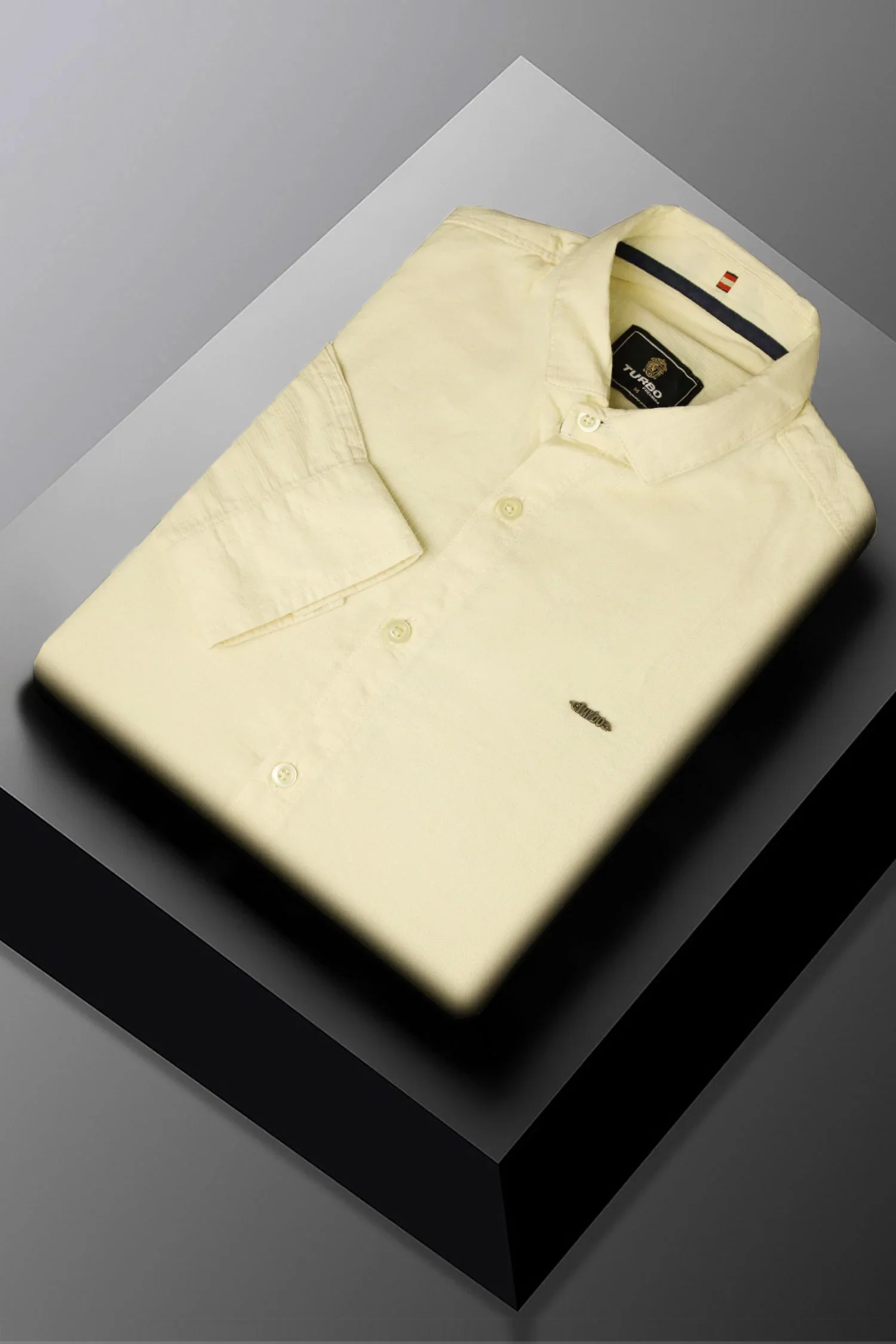 Turbo Self Lining Long Sleeve Cotton Casual Shirt - Image 7