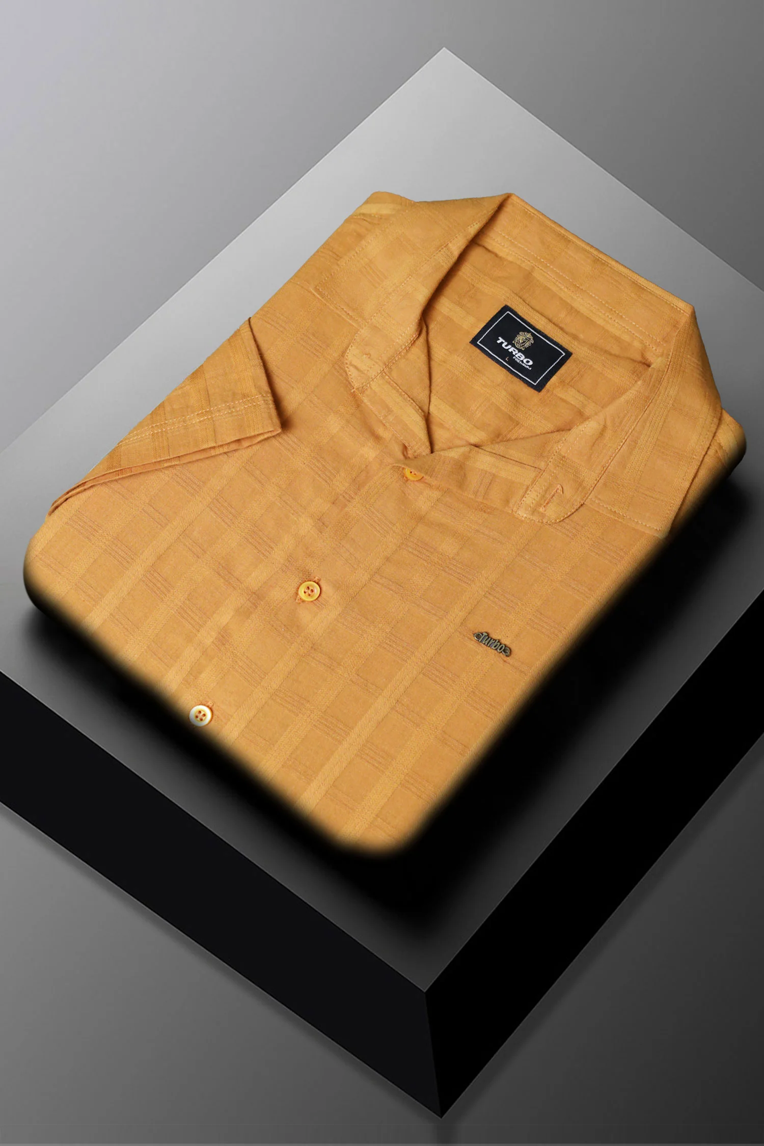Turbo ShowOff Self Pattern Casual Shirt - Image 7