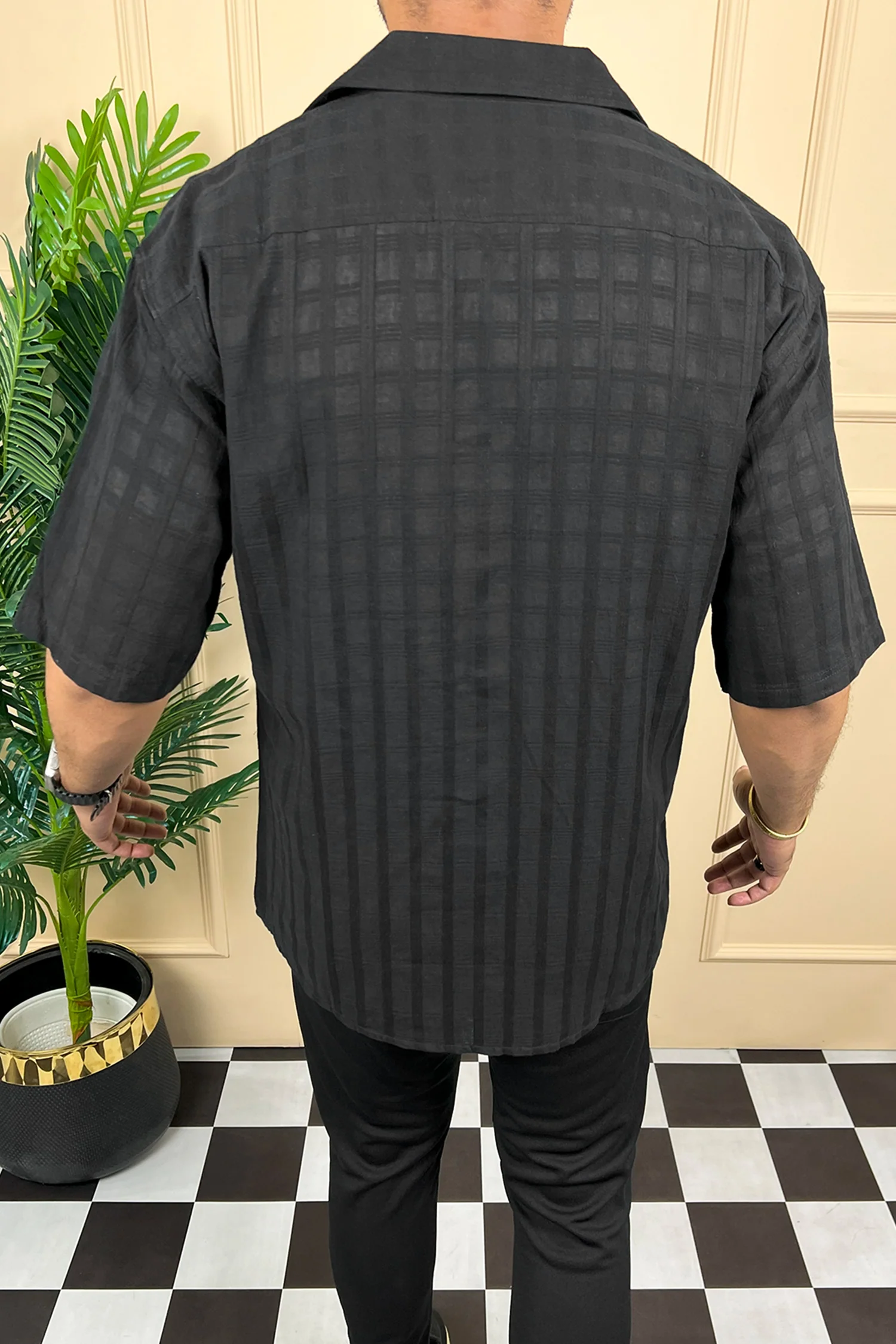 Turbo ShowOff Self Pattern Casual Shirt - Image 13