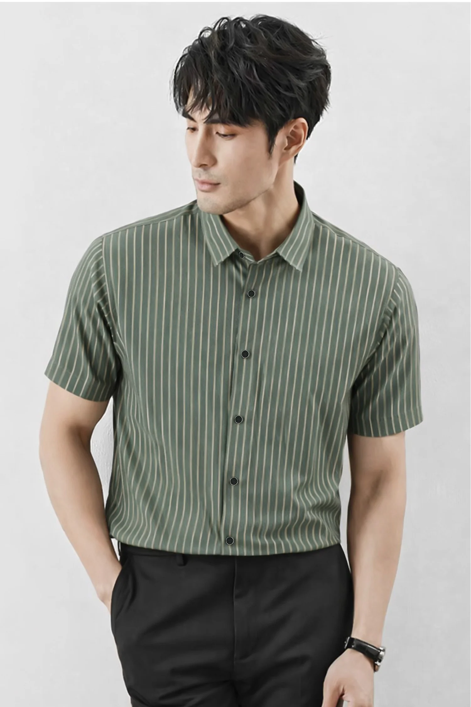Turbo Smart Structure Comfort Casual Shirt