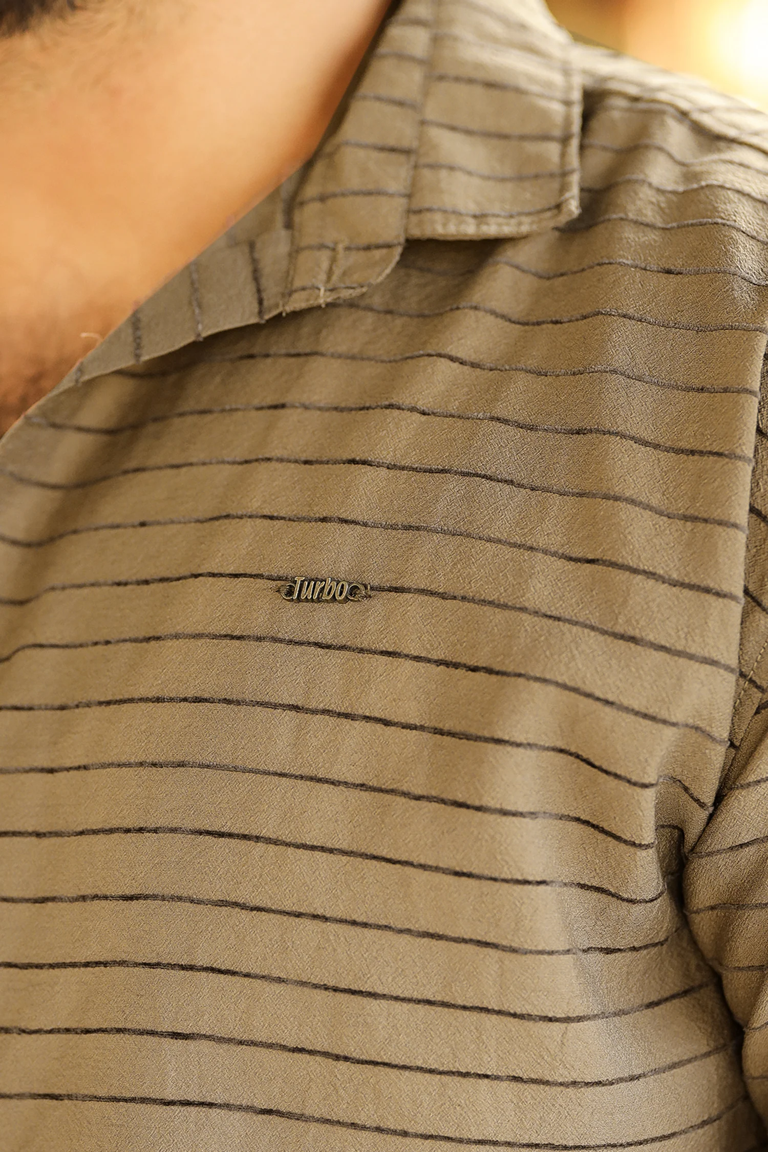 Turbo Snitch Striped Casual Shirt - Image 10