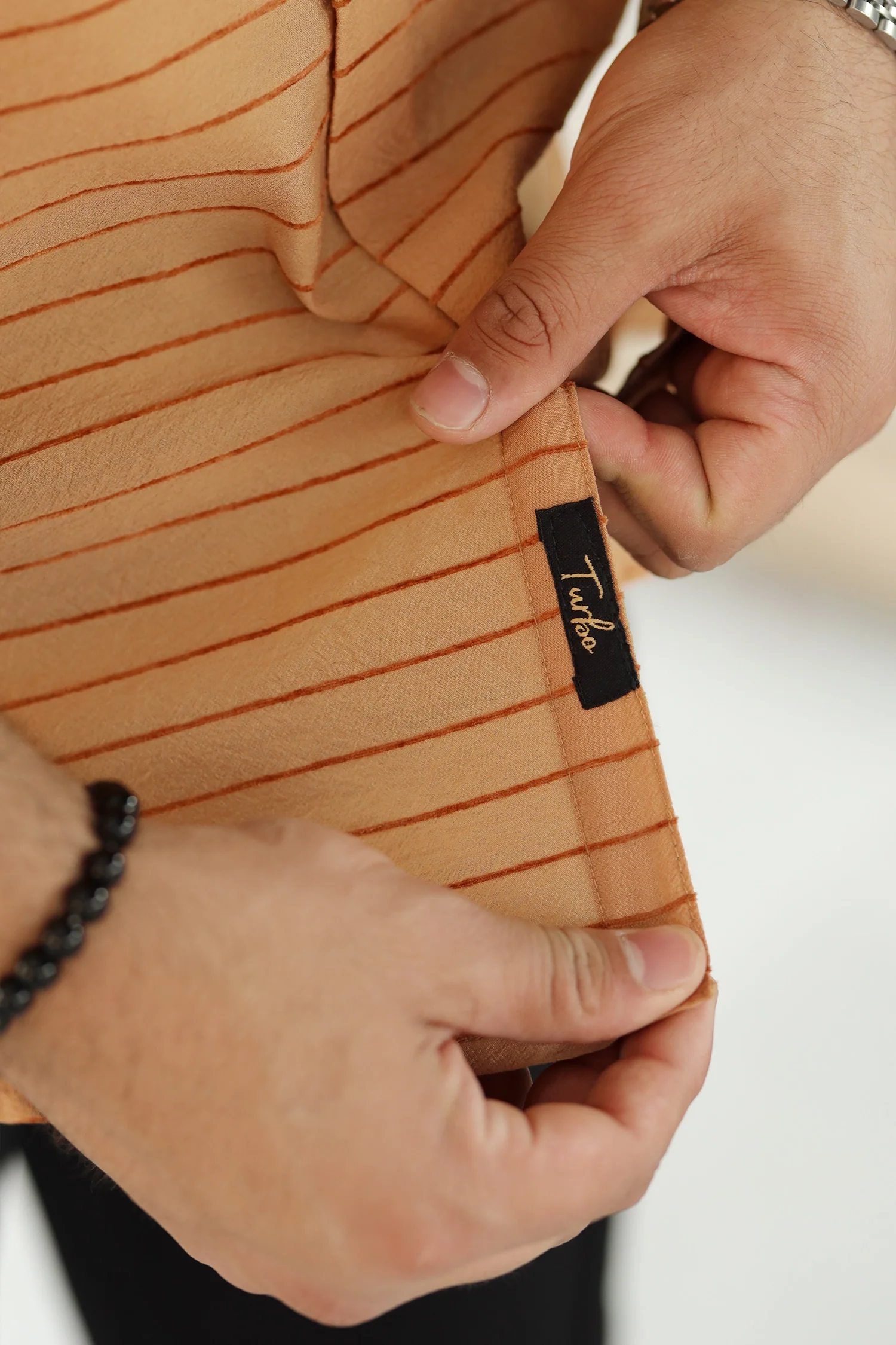 Turbo Snitch Striped Casual Shirt - Image 3