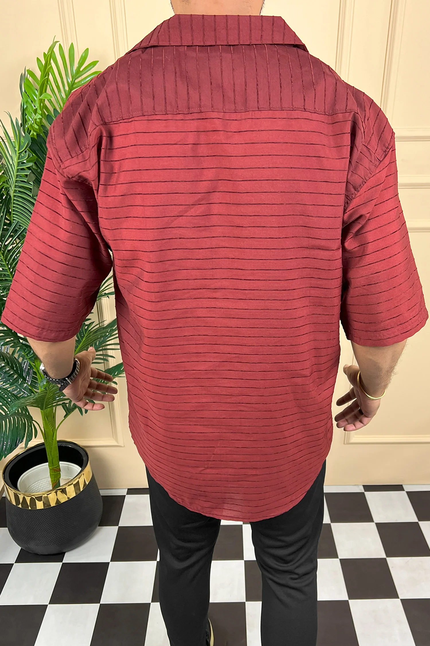 Turbo Snitch Striped Casual Shirt - Image 19