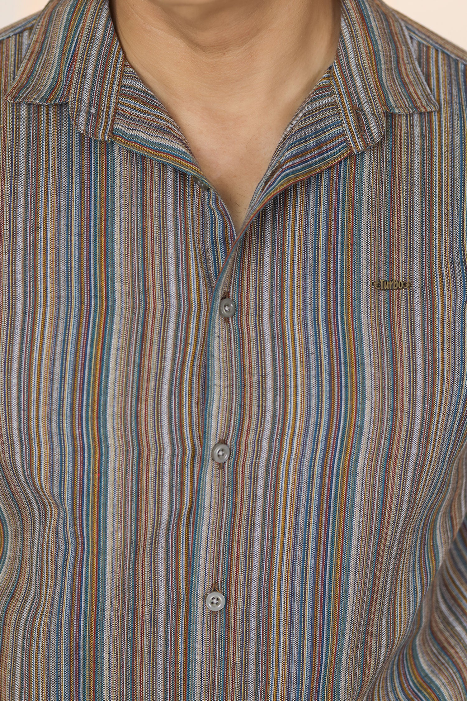 Turbo Spring Edit Textured Casual Shirt - Image 11