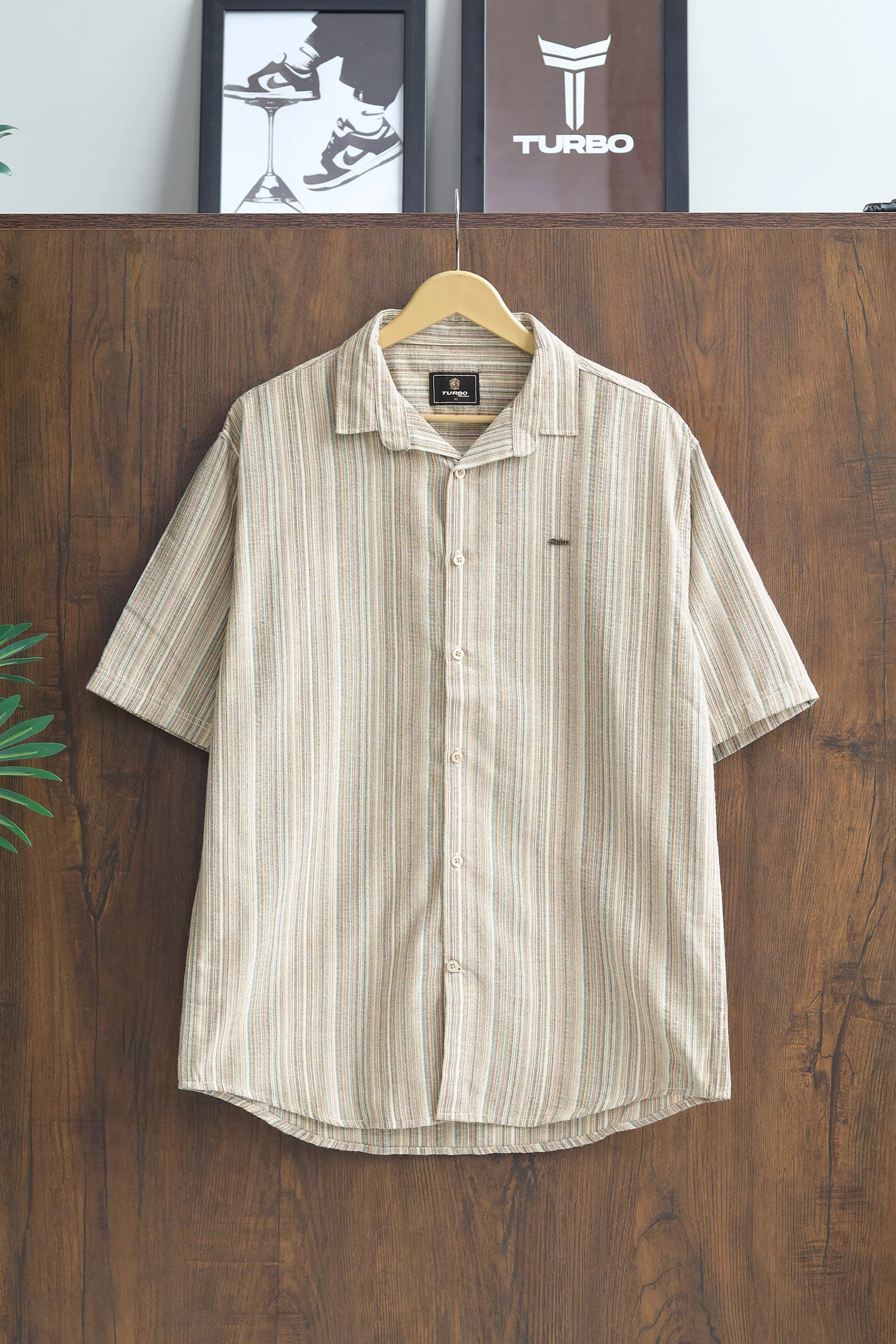 Turbo Spring Edit Textured Casual Shirt - Image 13