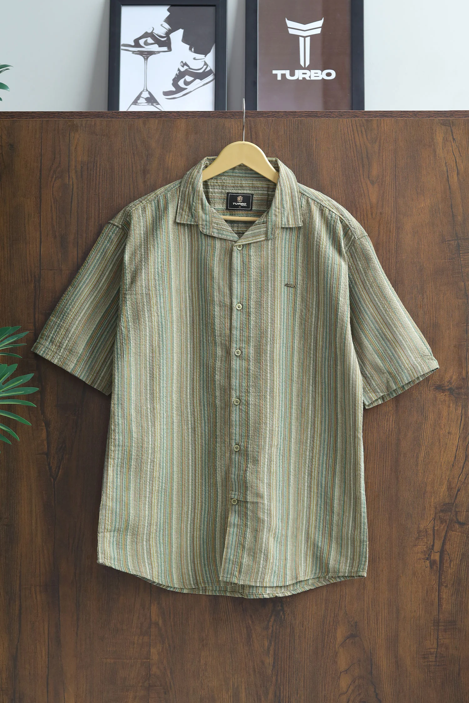 Turbo Spring Edit Textured Casual Shirt - Image 5