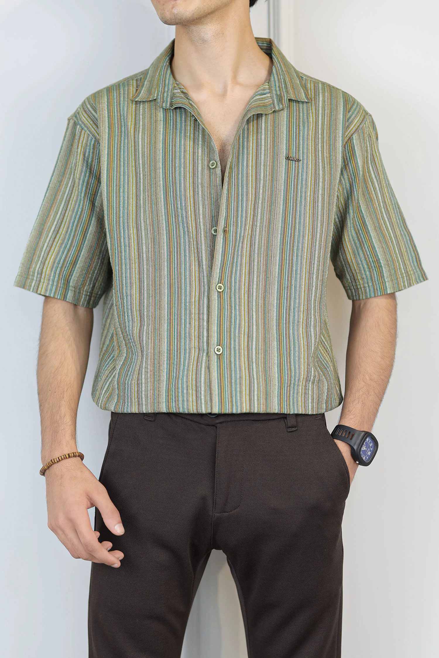 Turbo Spring Edit Textured Casual Shirt - Image 14